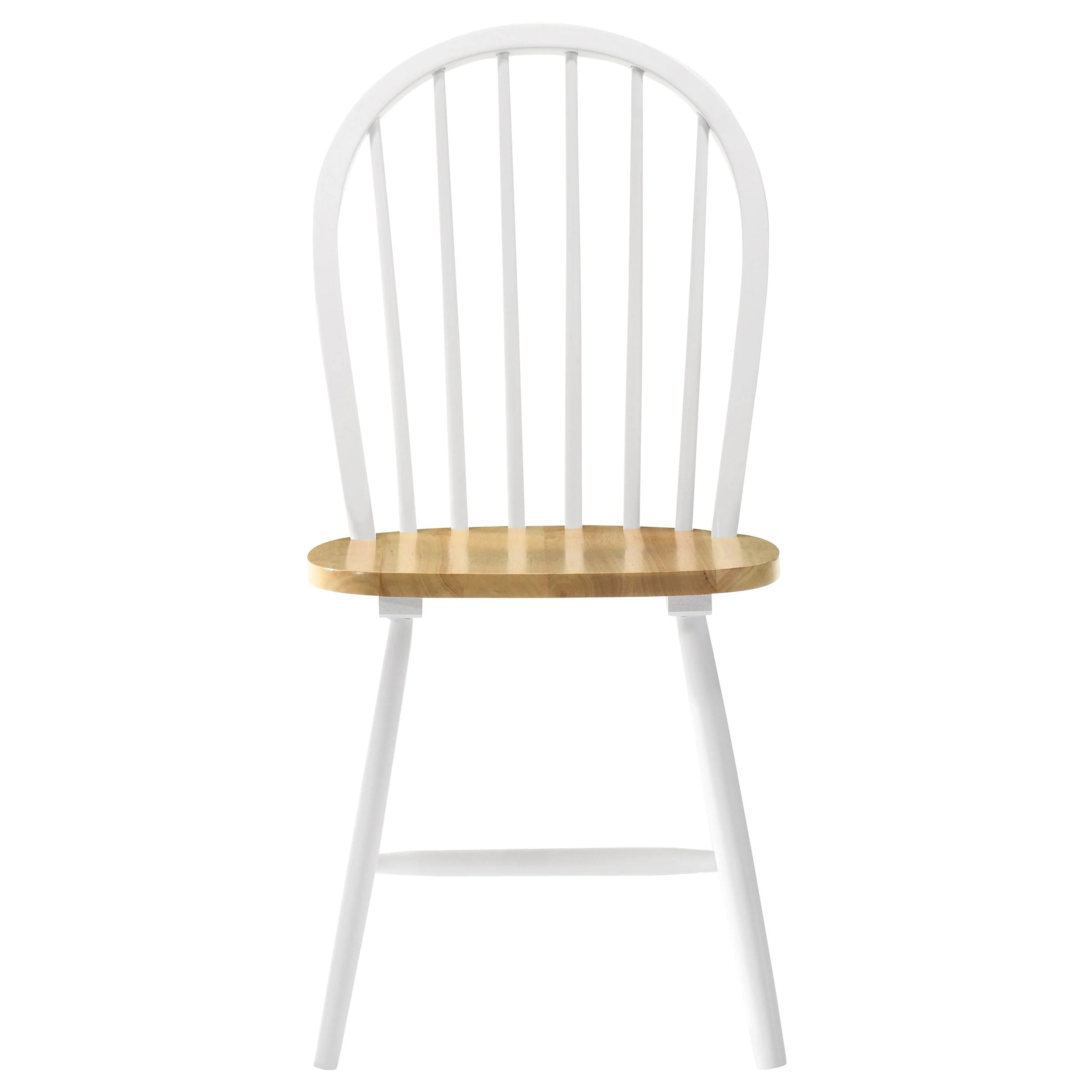 Greer Natural Brown And White 5-Piece Dining Set - Image 4