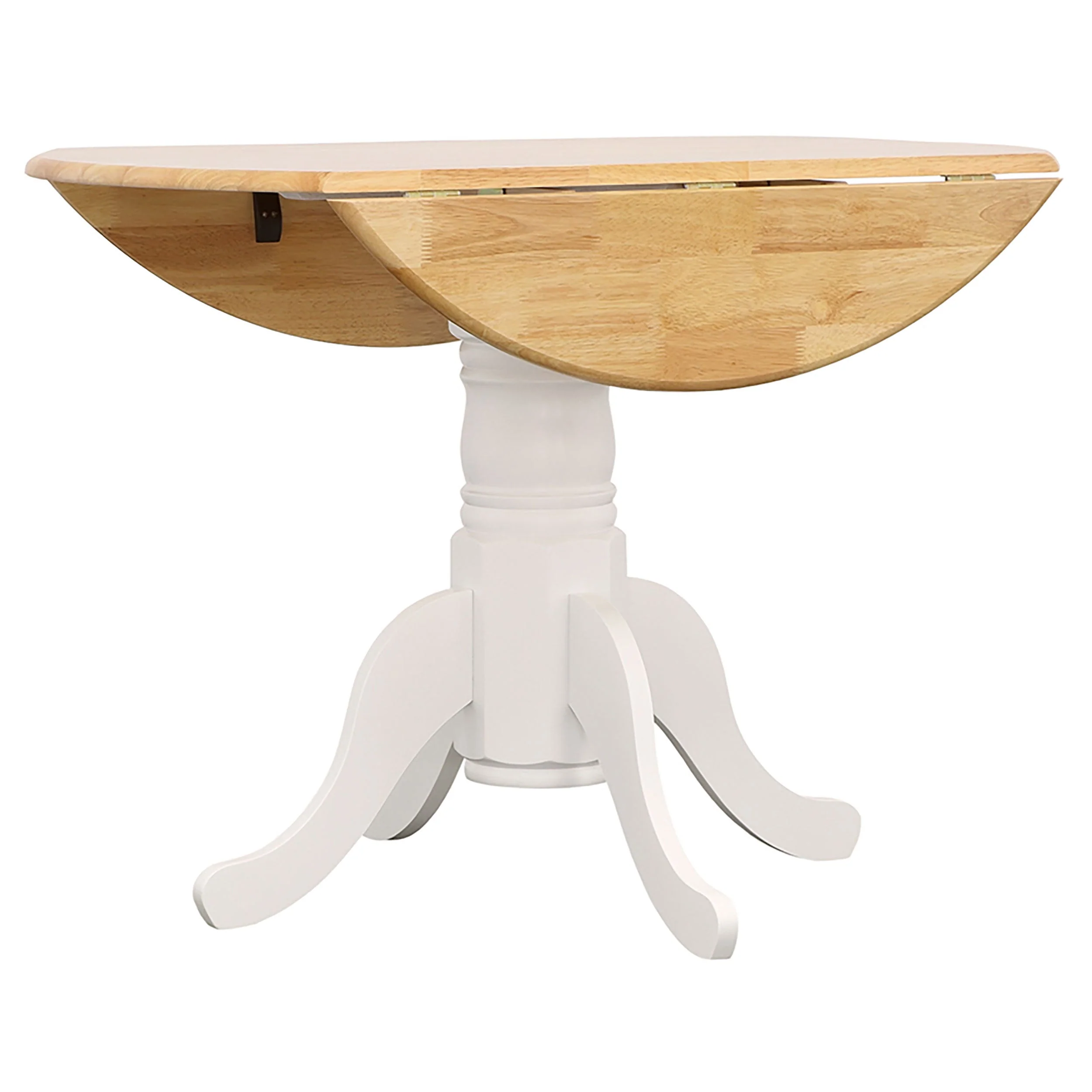 Greer Natural Brown And White 5-Piece Dining Set - Image 7