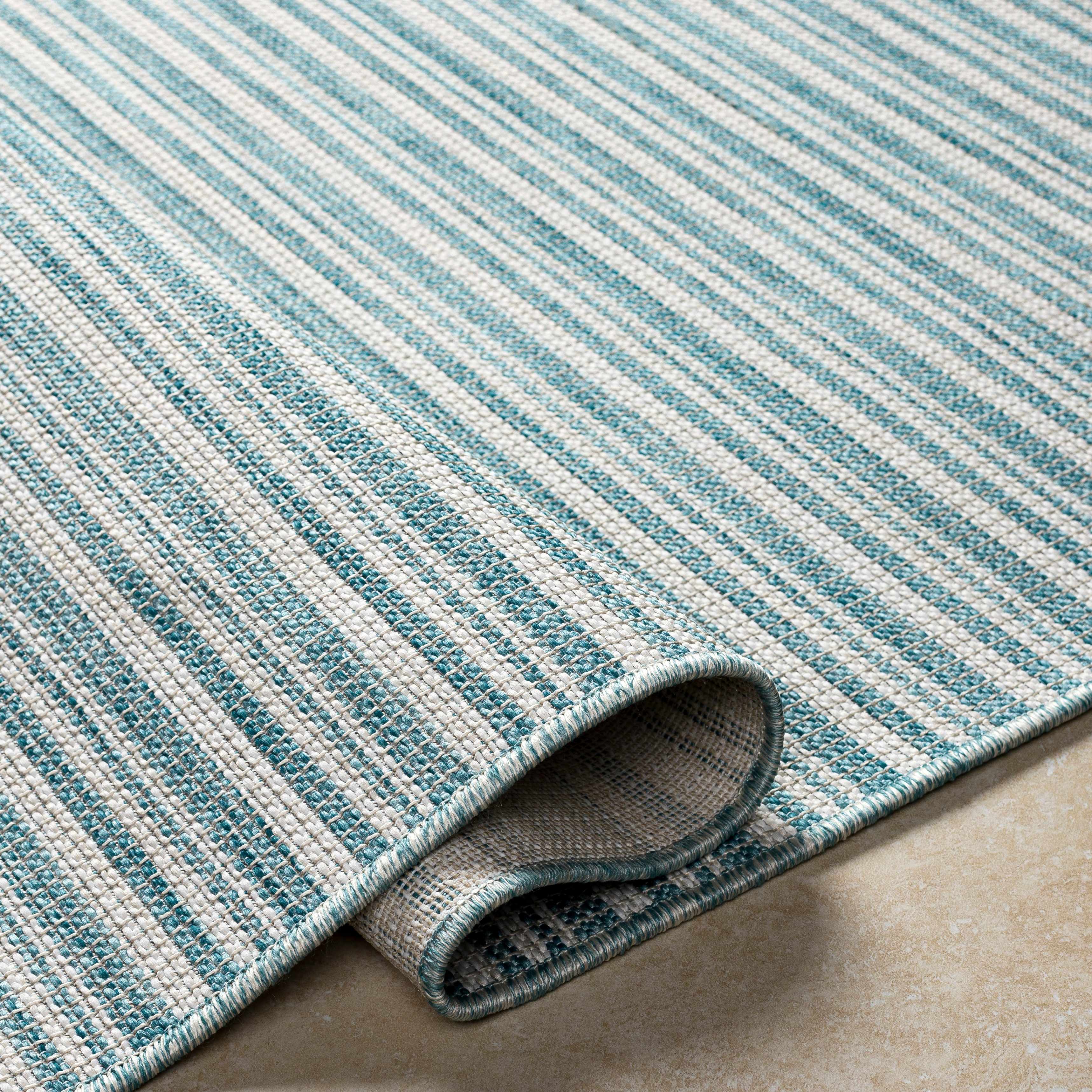 Greg Teal Area Rug - Clearance - Image 5