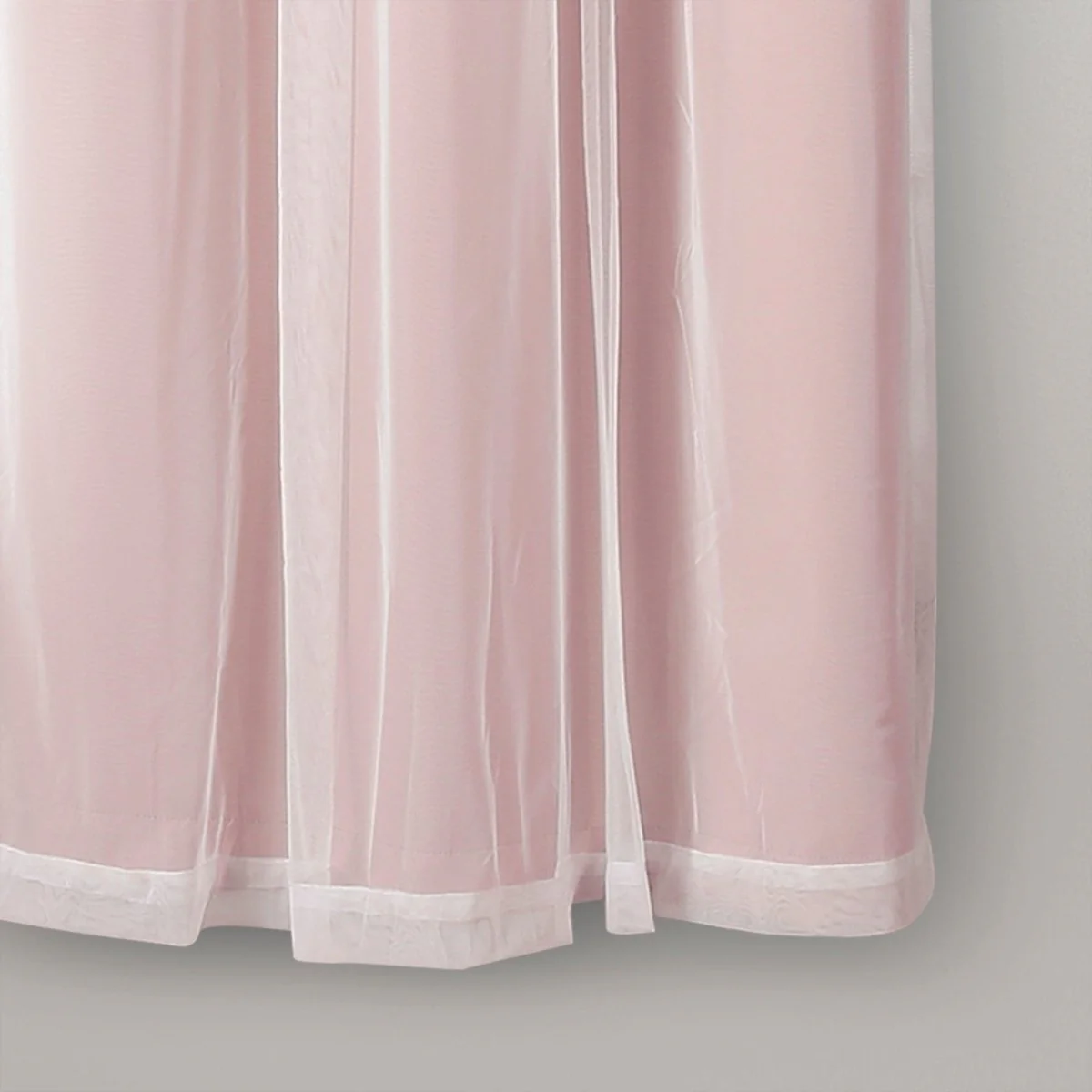 Grommet Sheer With Insulated Blackout Lining Curtain Panel Set - Image 46