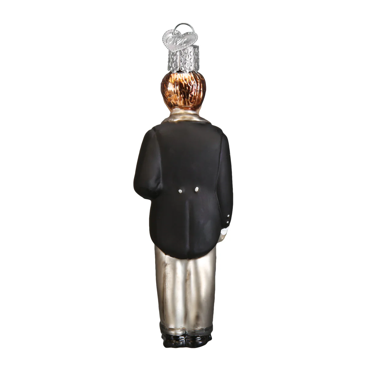 Groom Brunette Ornament - Image 4