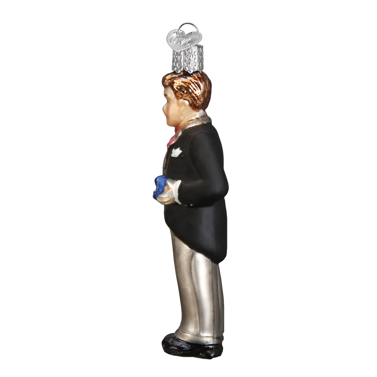 Groom Brunette Ornament - Image 5