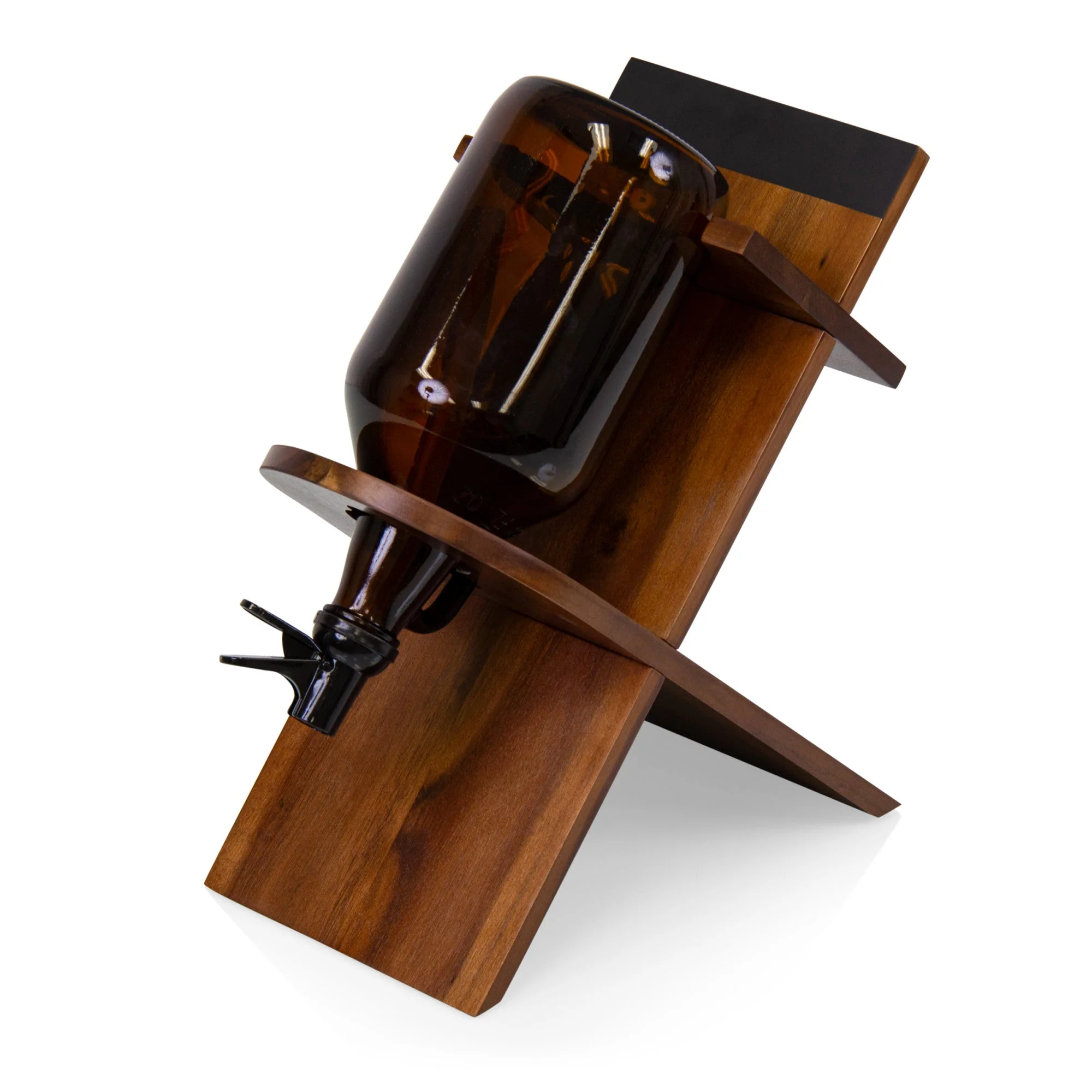 Growler Stand with 64oz Glass Growler - Image 3