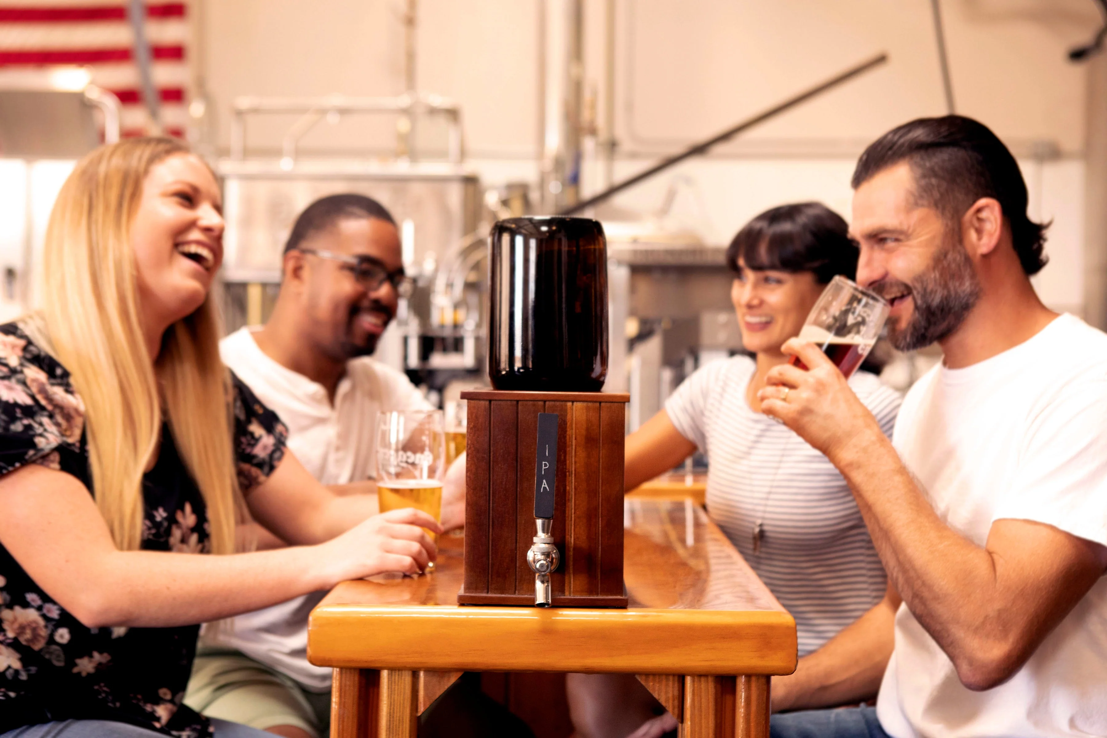 Growler Tap with 64 oz. Glass Growler - Image 10