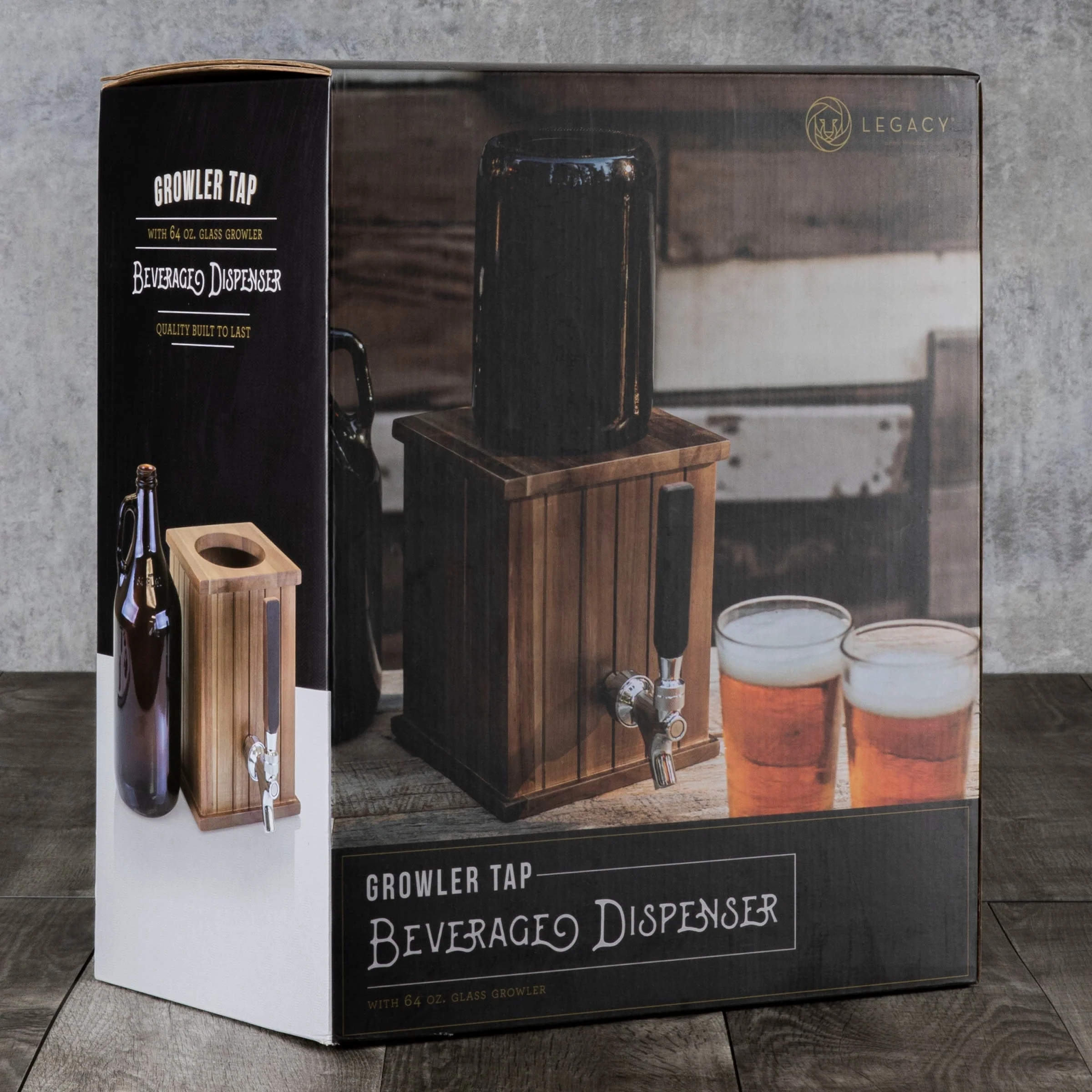 Growler Tap with 64 oz. Glass Growler - Image 2