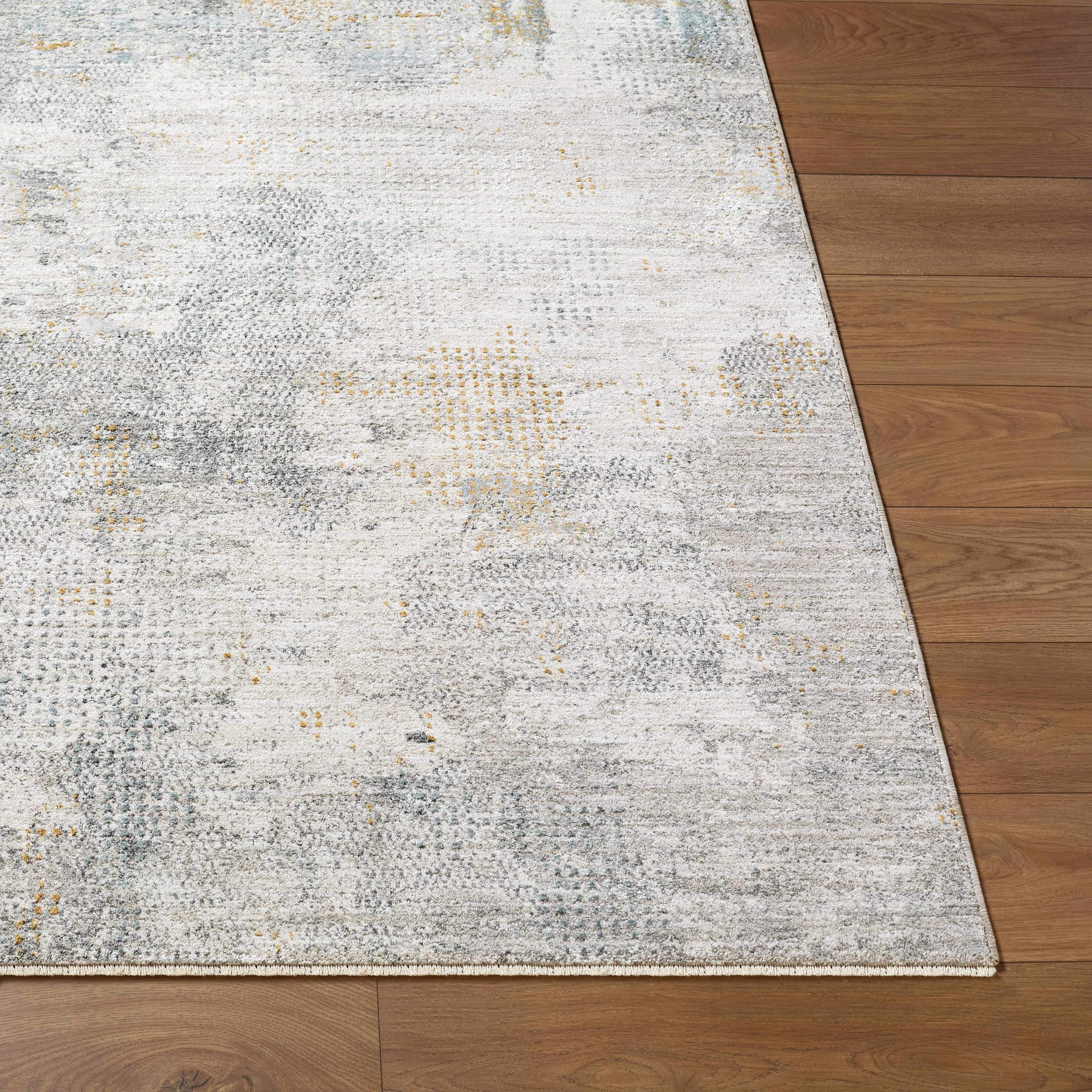 Gryta Textured Rug with Fringes - Image 5