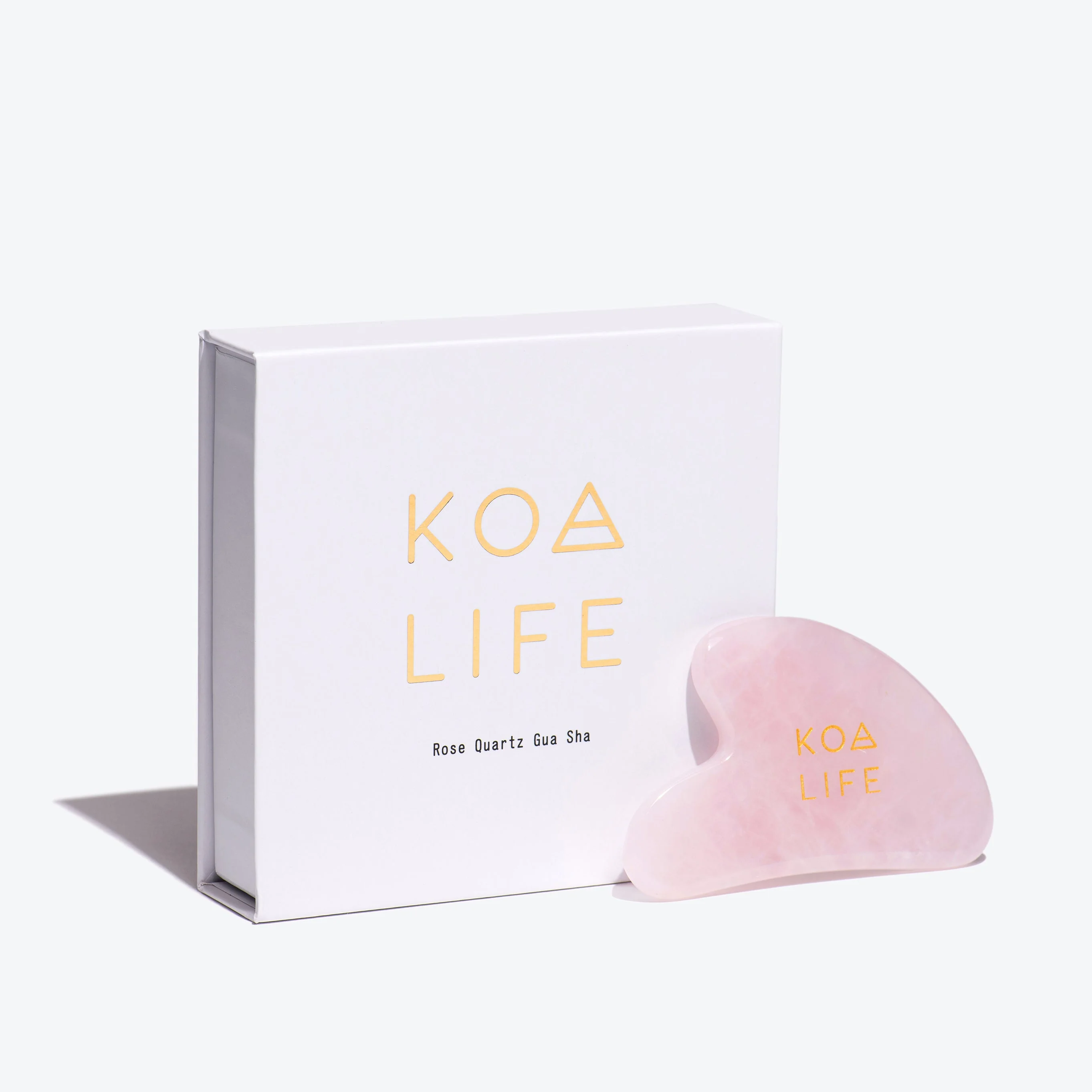 Gua Sha | Natural Rose Quartz Stone - Image 2
