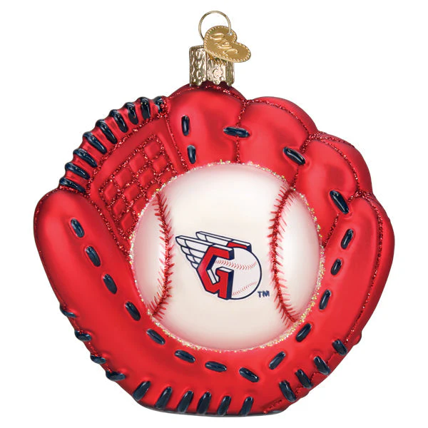 Guardians Baseball Mitt Ornament - Image 3