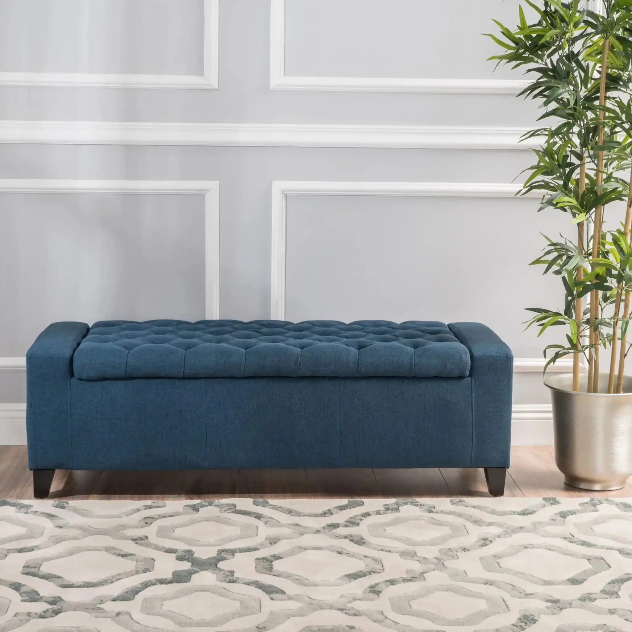 Guernsey - Ottoman Storage With Tufted Top - Image 10