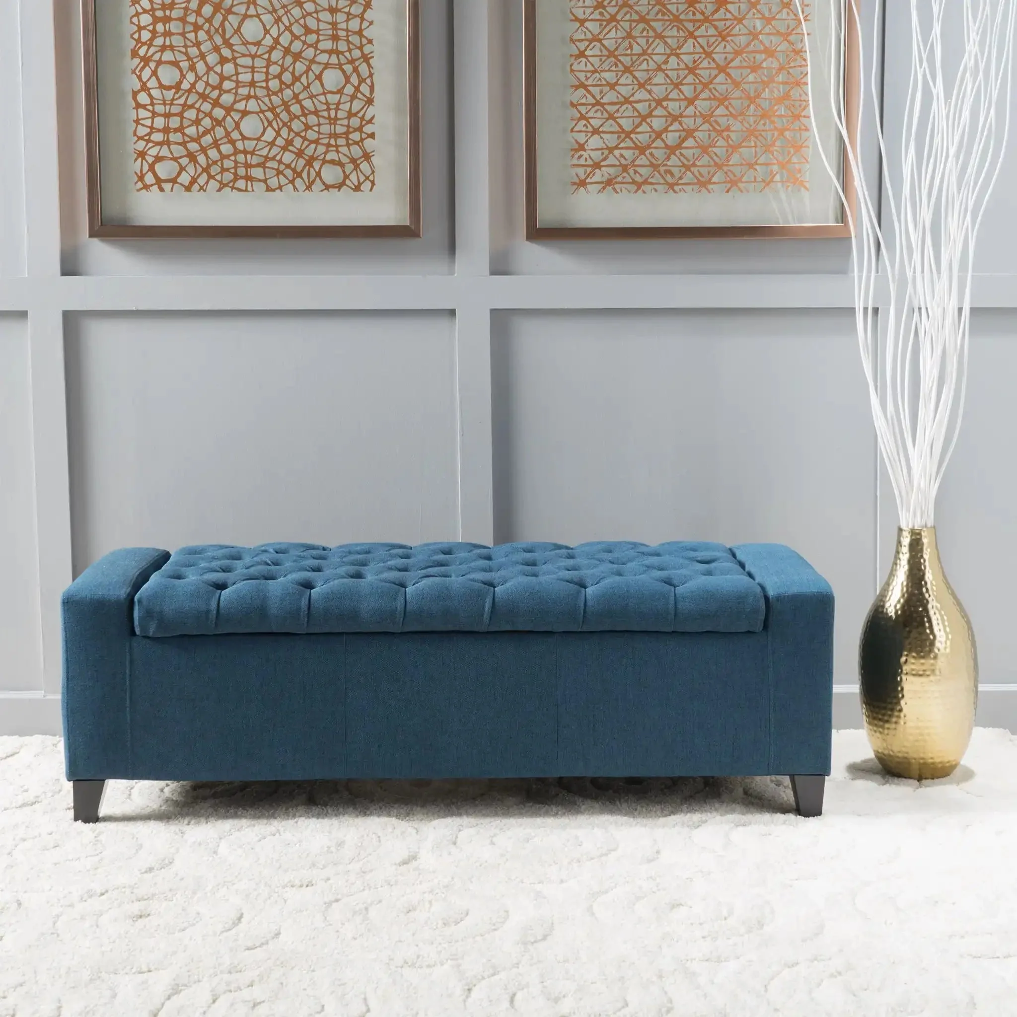 Guernsey - Ottoman Storage With Tufted Top - Image 4