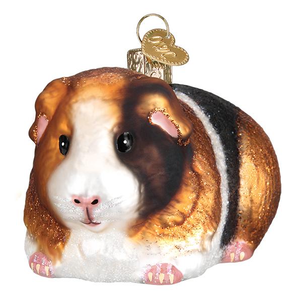 Guinea Pig Ornament 2.25x2.5x3.5 by Old World Christmas - Image 3