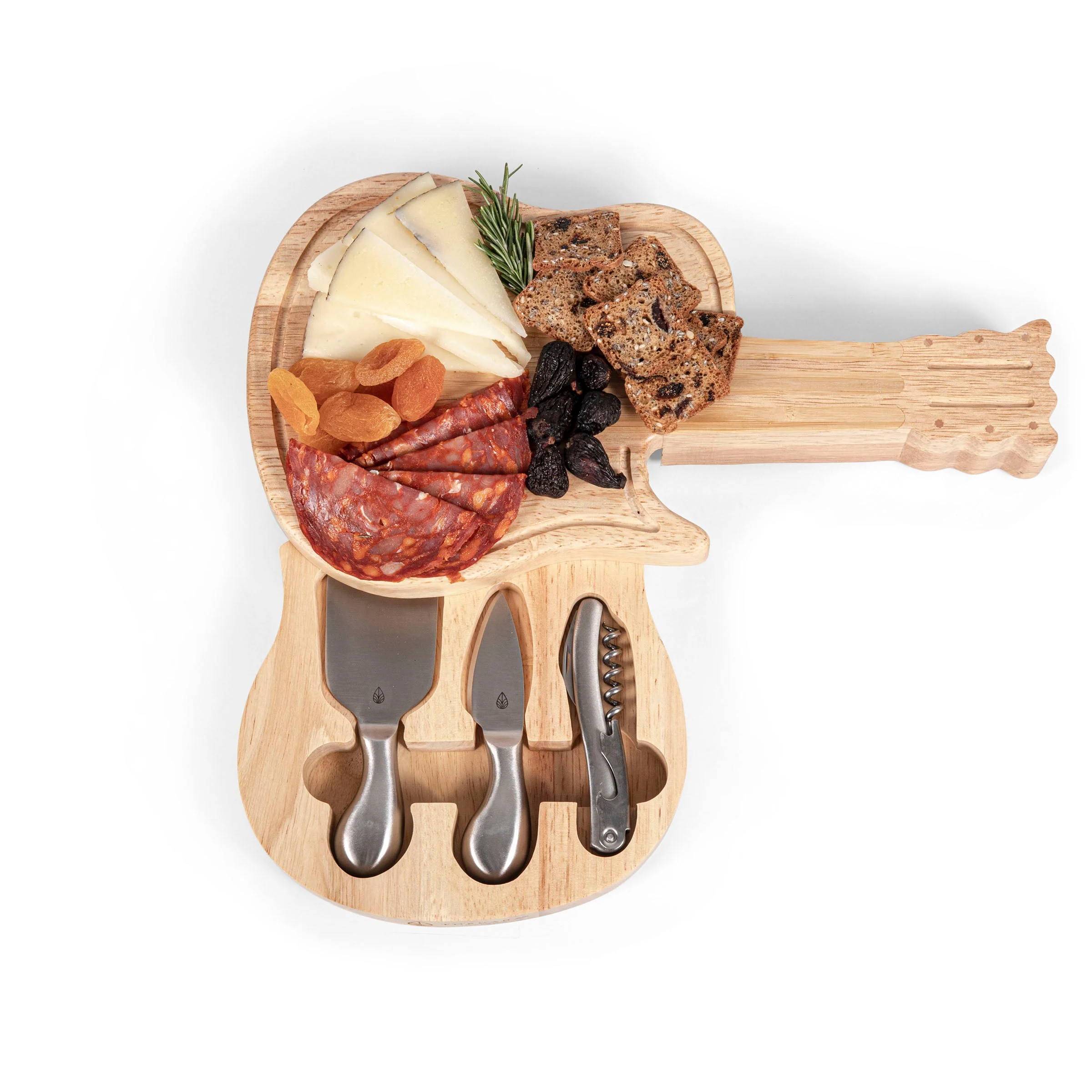 Guitar Cheese Cutting Board & Tools Set - Image 11