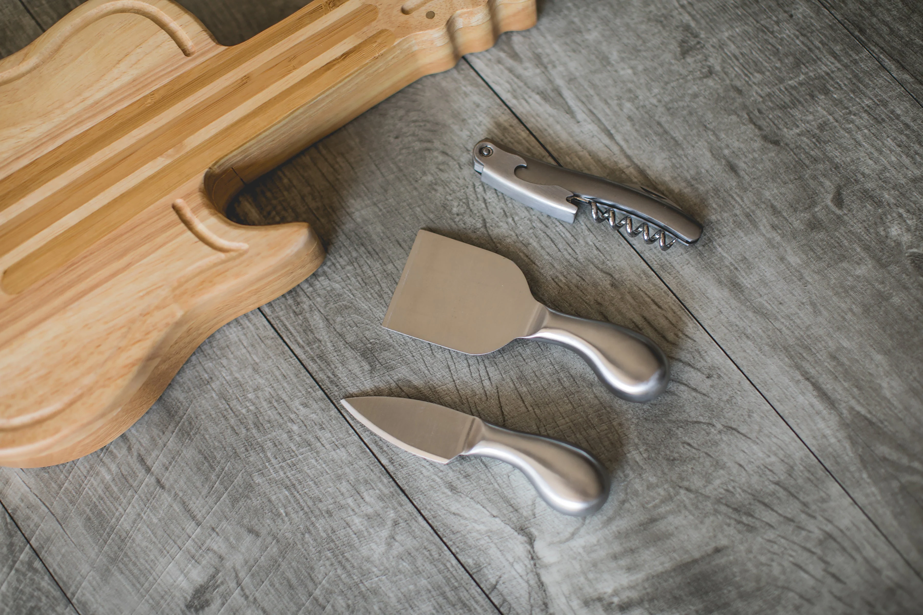 Guitar Cheese Cutting Board & Tools Set - Image 19