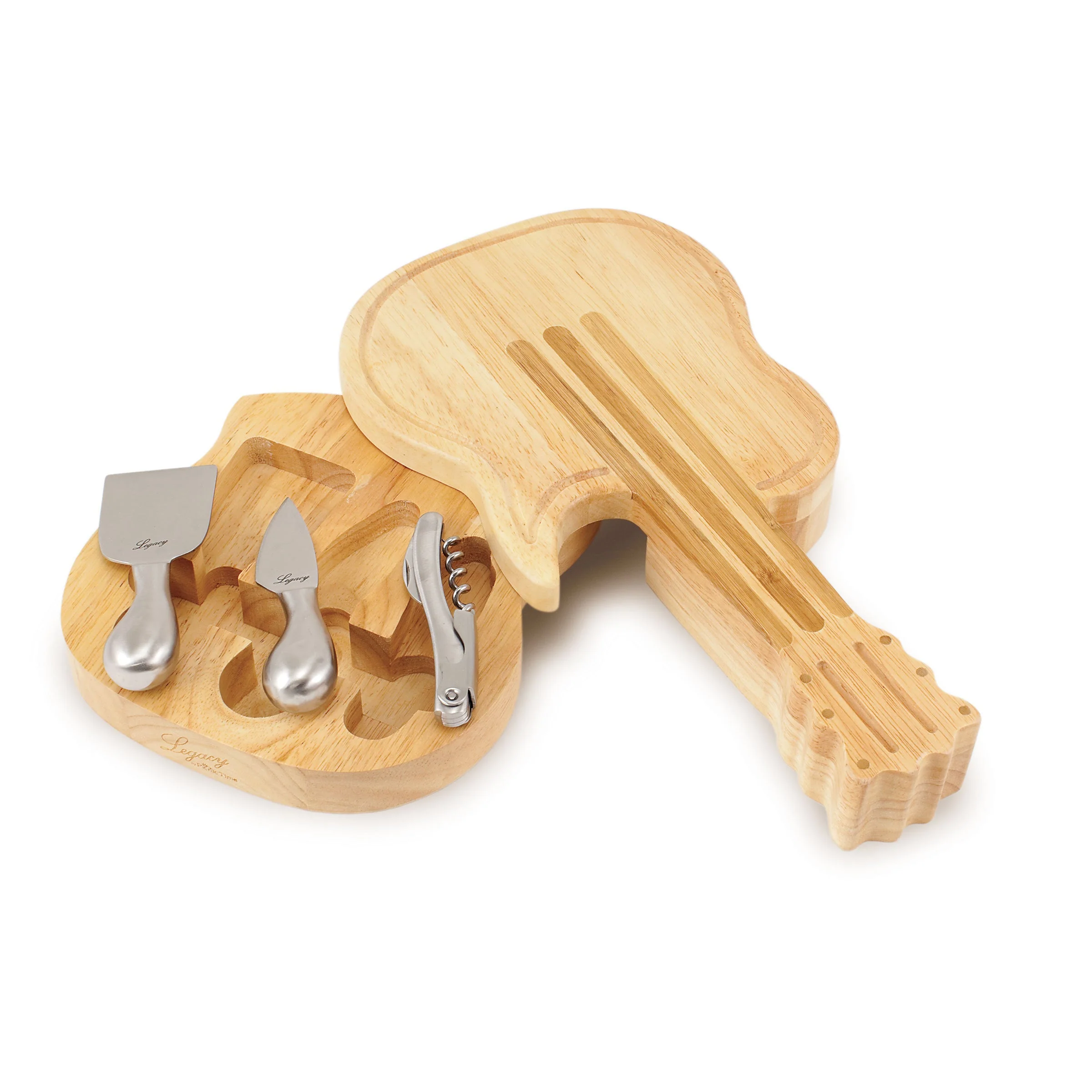 Guitar Cheese Cutting Board & Tools Set - Image 8