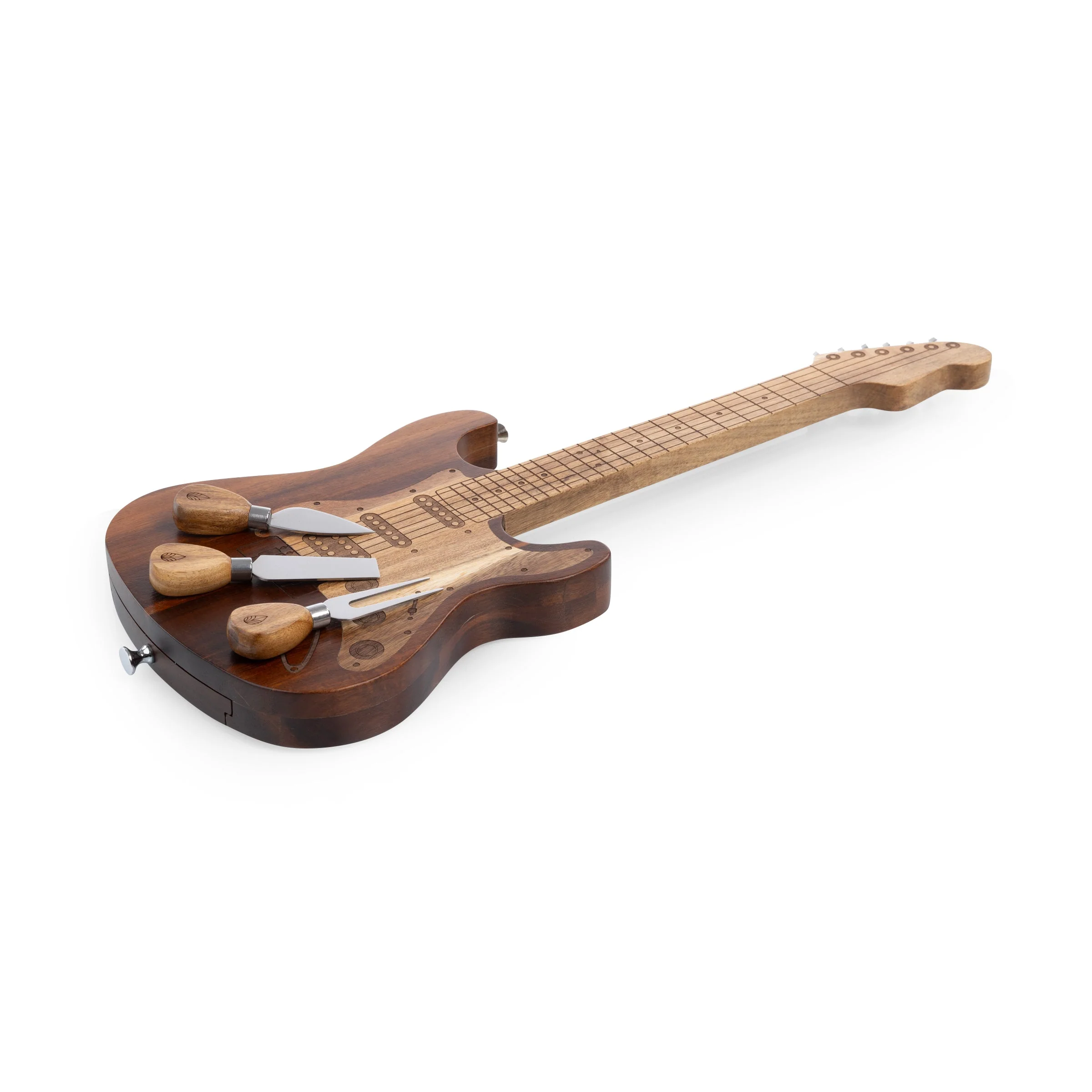 Guitar Legend Cheese Board & Tools Set - Image 6