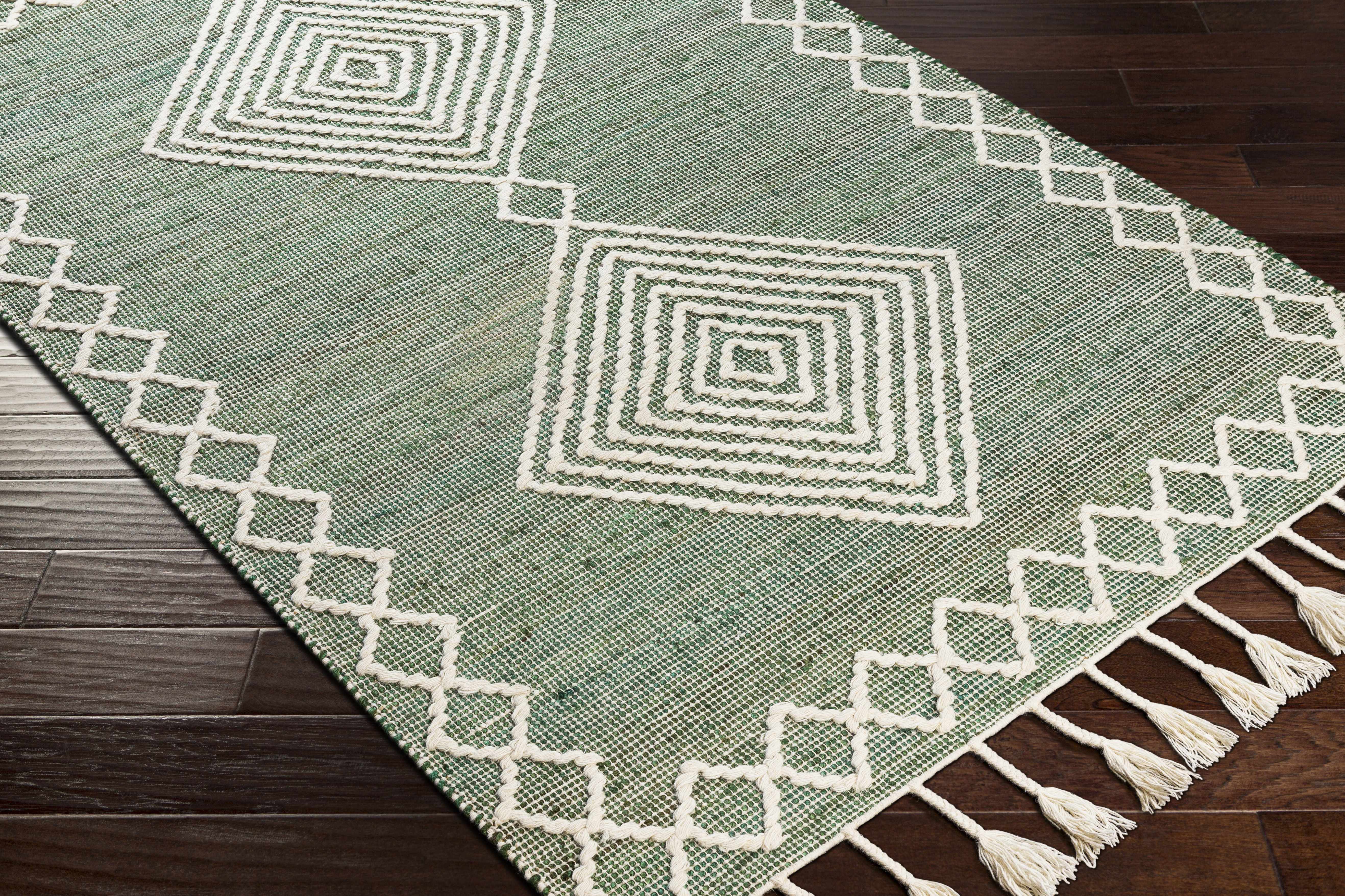 Guiuan Tasseled Jute&Wool Rug - Clearance - Image 9