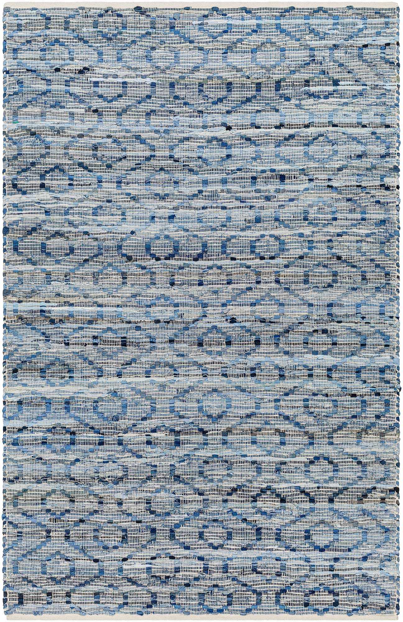 Gurit Blue & Brown Area Rug - Clearance