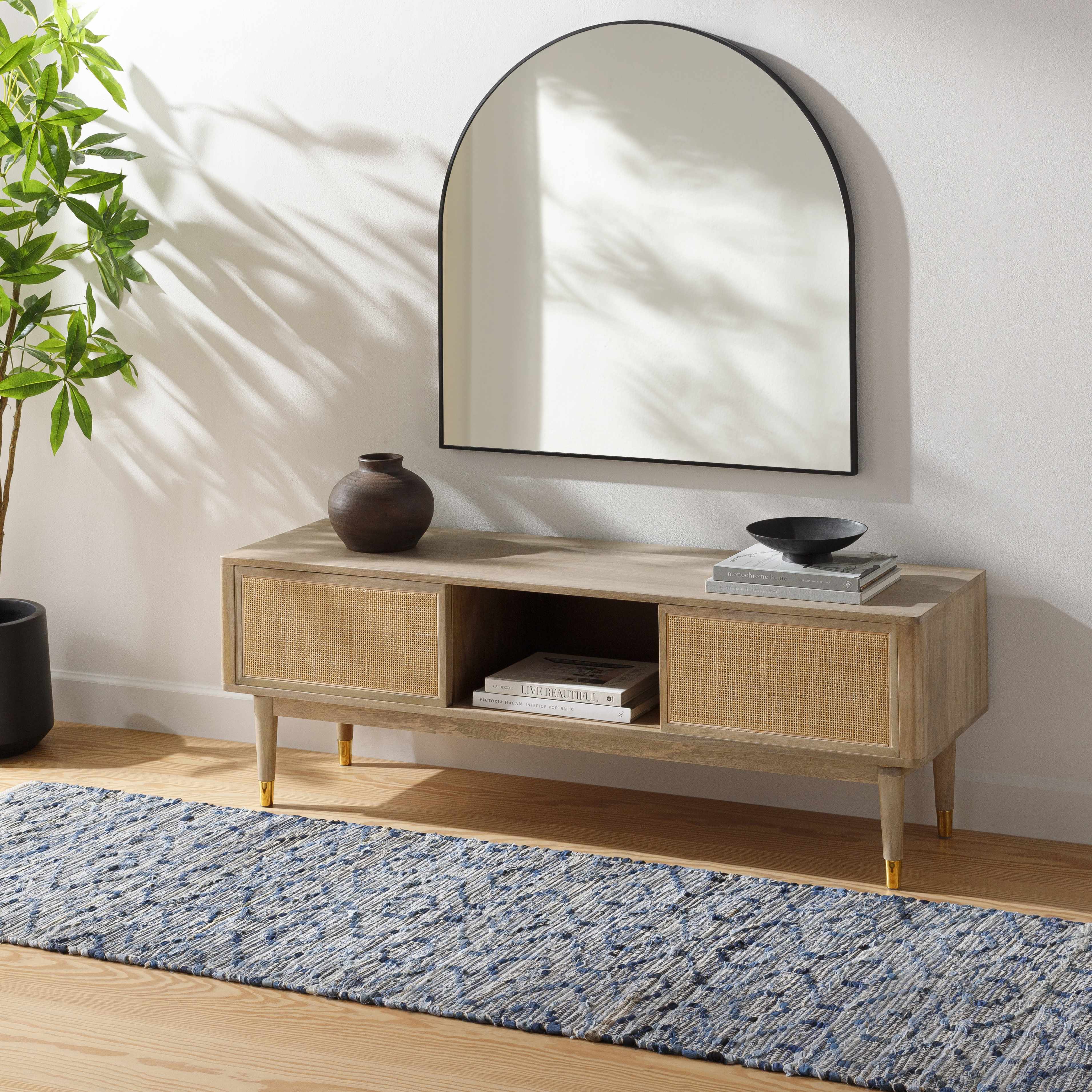 Gurit Blue & Brown Area Rug - Clearance - Image 3