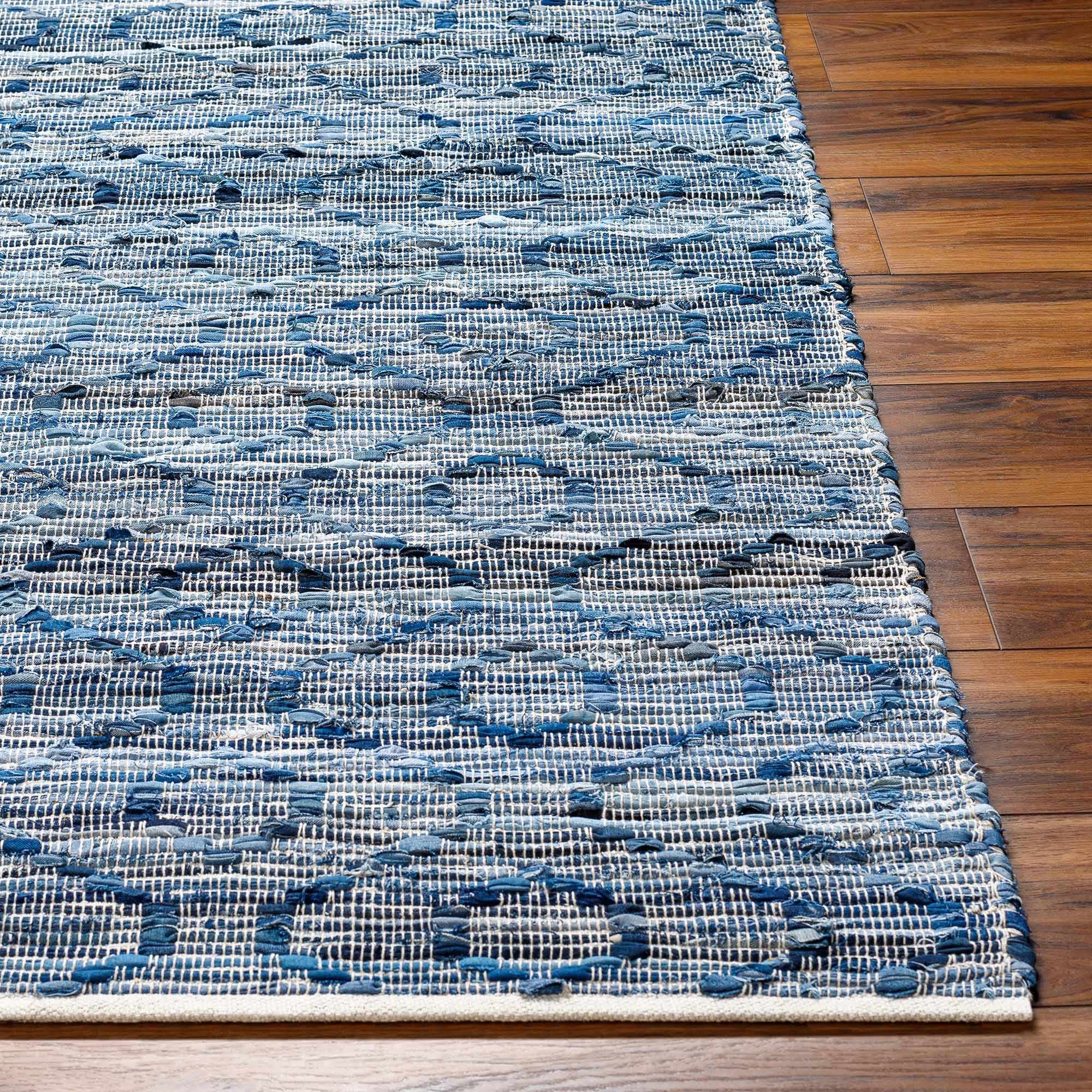 Gurit Blue & Brown Area Rug - Clearance - Image 6