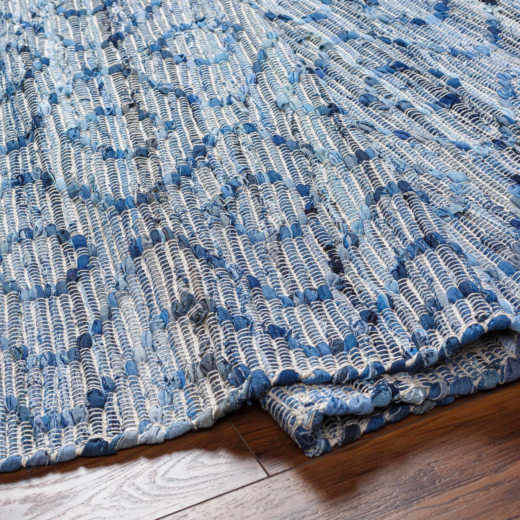 Gurit Blue & Brown Area Rug - Clearance - Image 7
