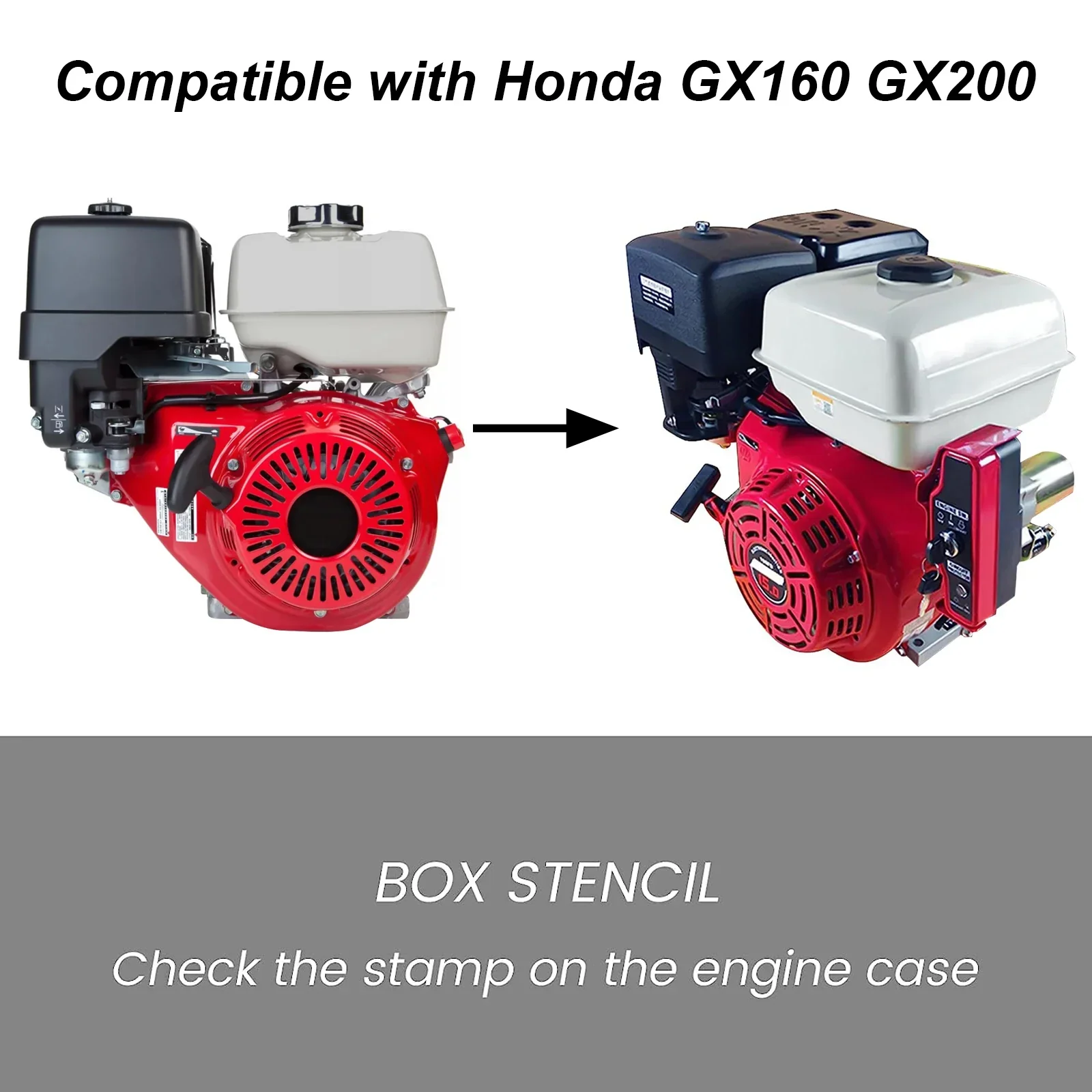 GX160 GX200 Flywheel Kit 12V Aluminum Iron Copper 17cm 5.3kg Engine Replacement - Image 2