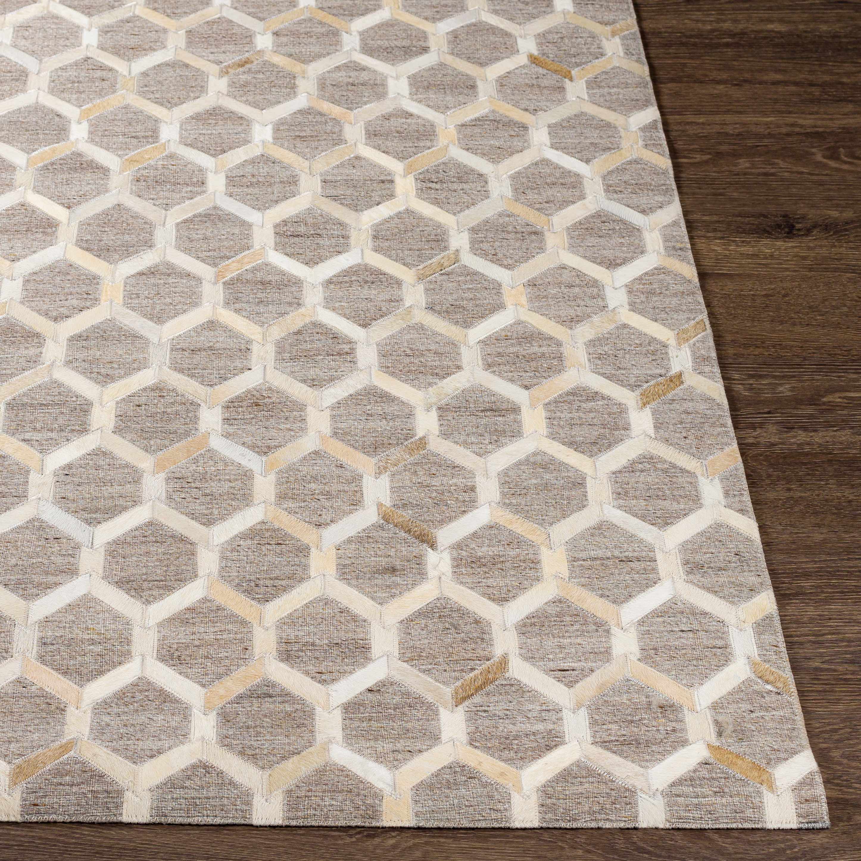 Haddix Premium Leather Rug - Clearance - Image 4