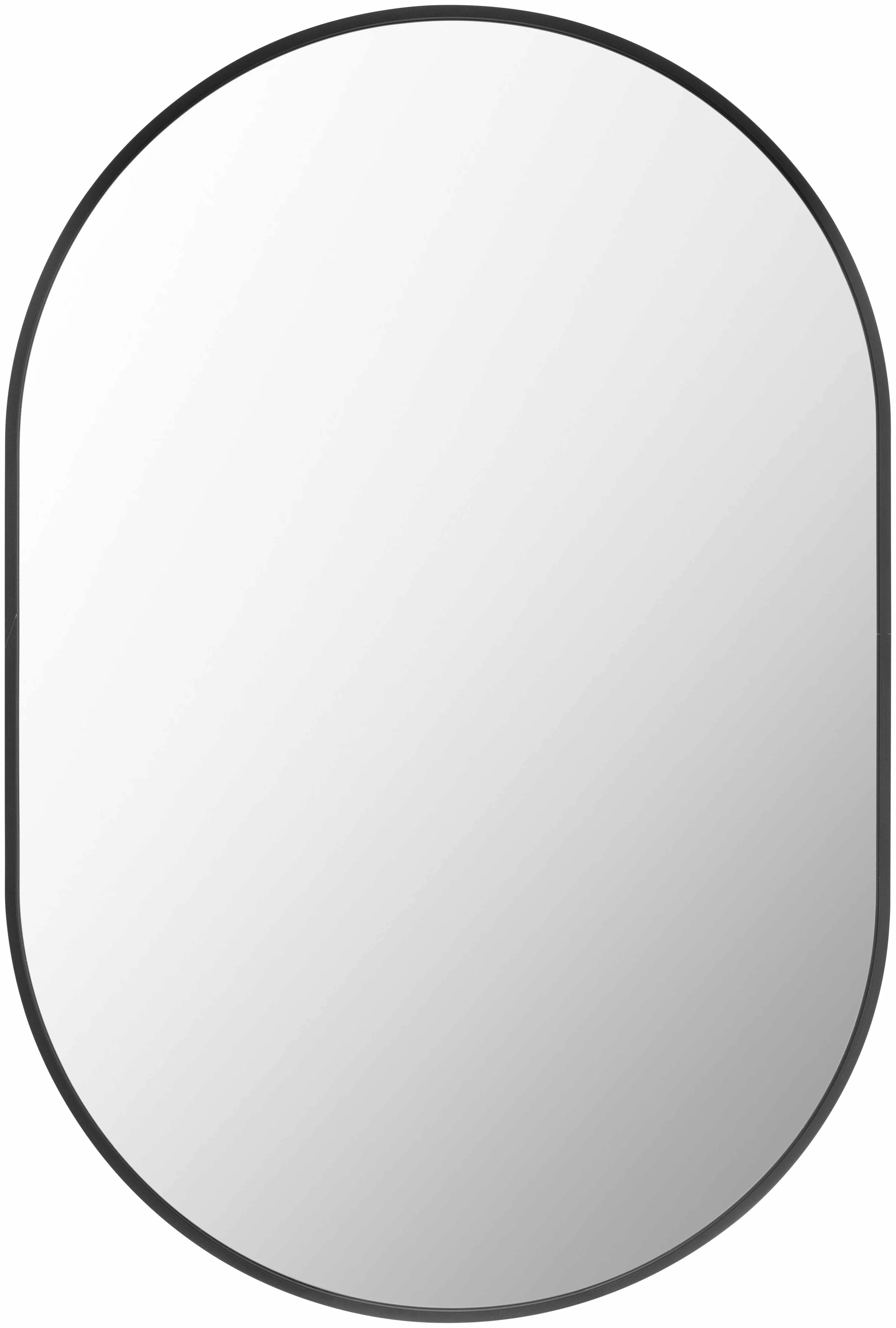 Hagenburg Black Iron Frame Mirror - Image 8