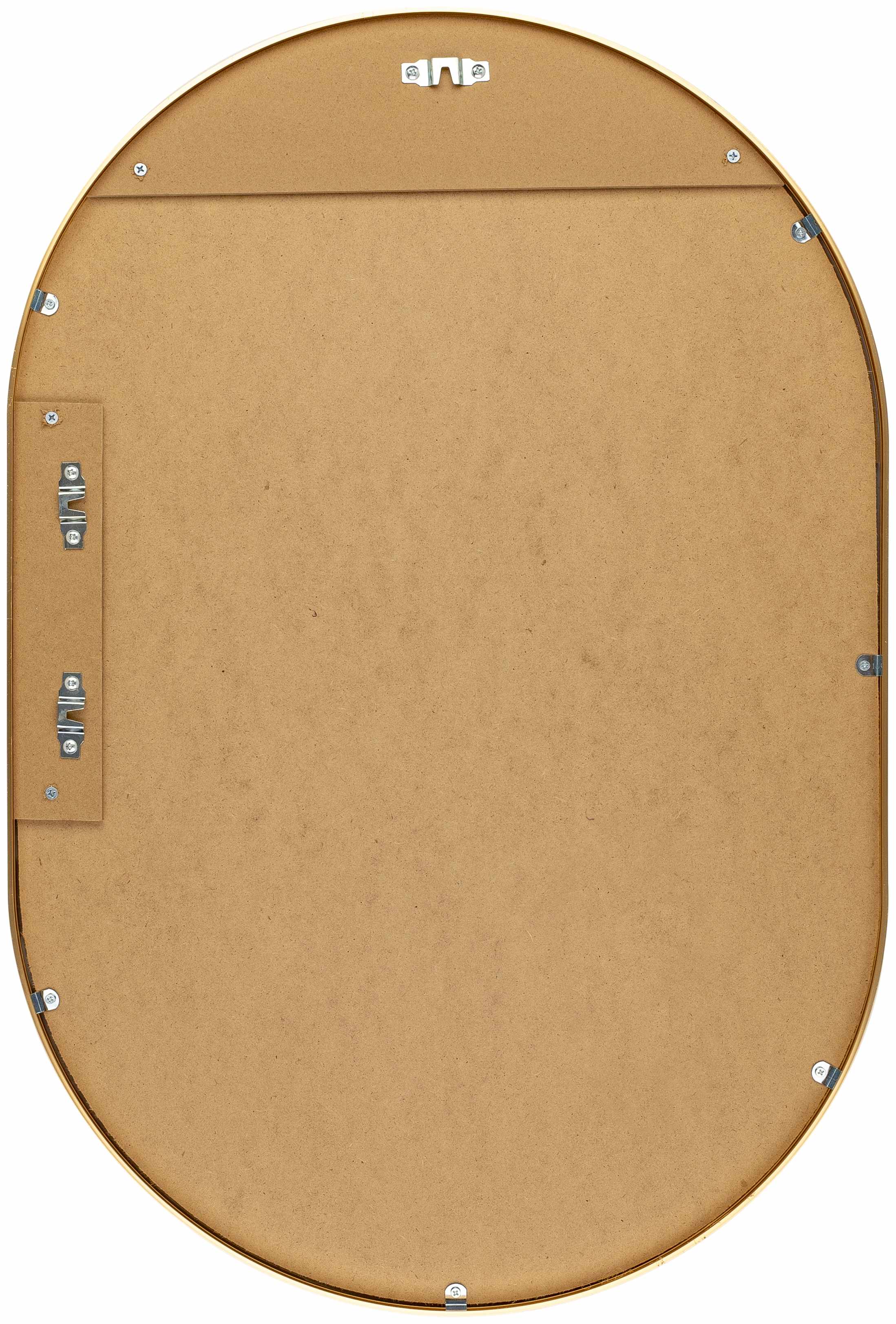 Hagenburg Gold Iron Frame Mirror - Image 2