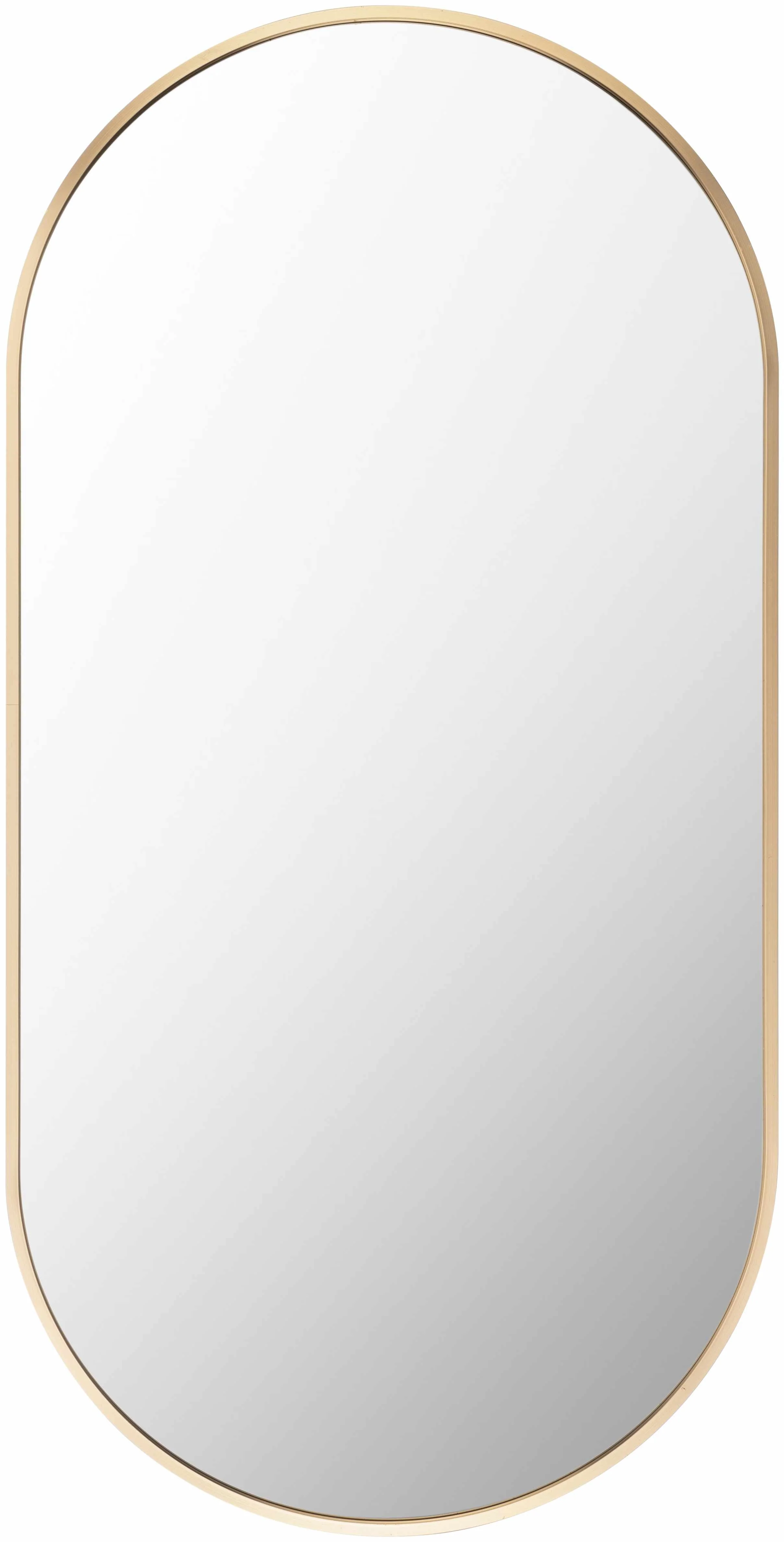 Hagenburg Gold Iron Frame Mirror - Image 7