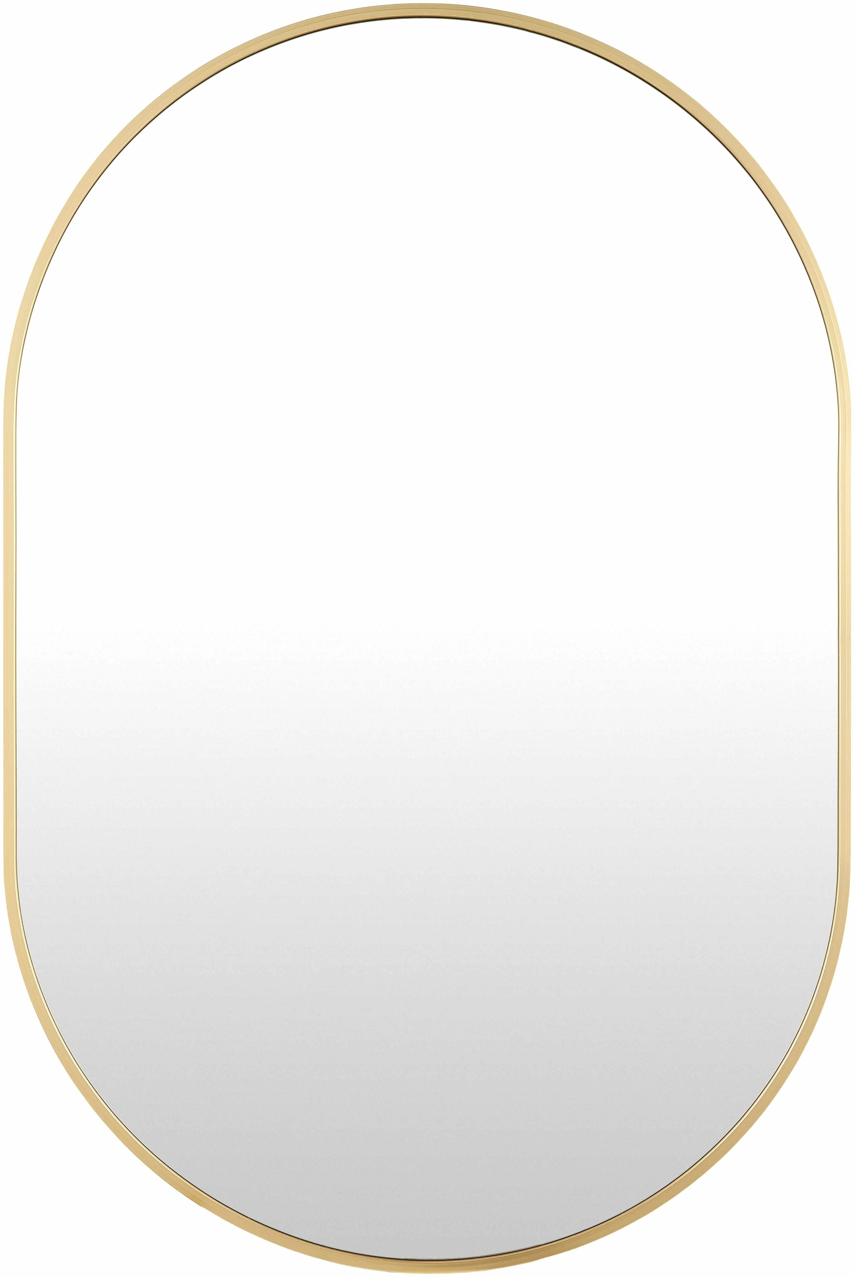 Hagenburg Gold Iron Frame Mirror - Image 8