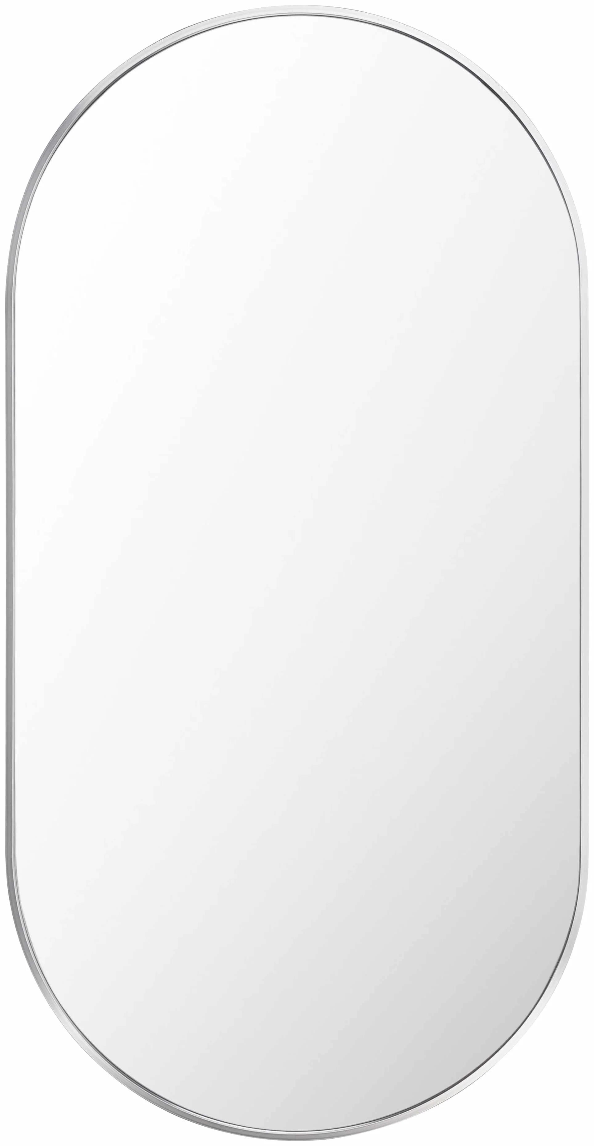 Hagenburg Silver Iron Frame Mirror