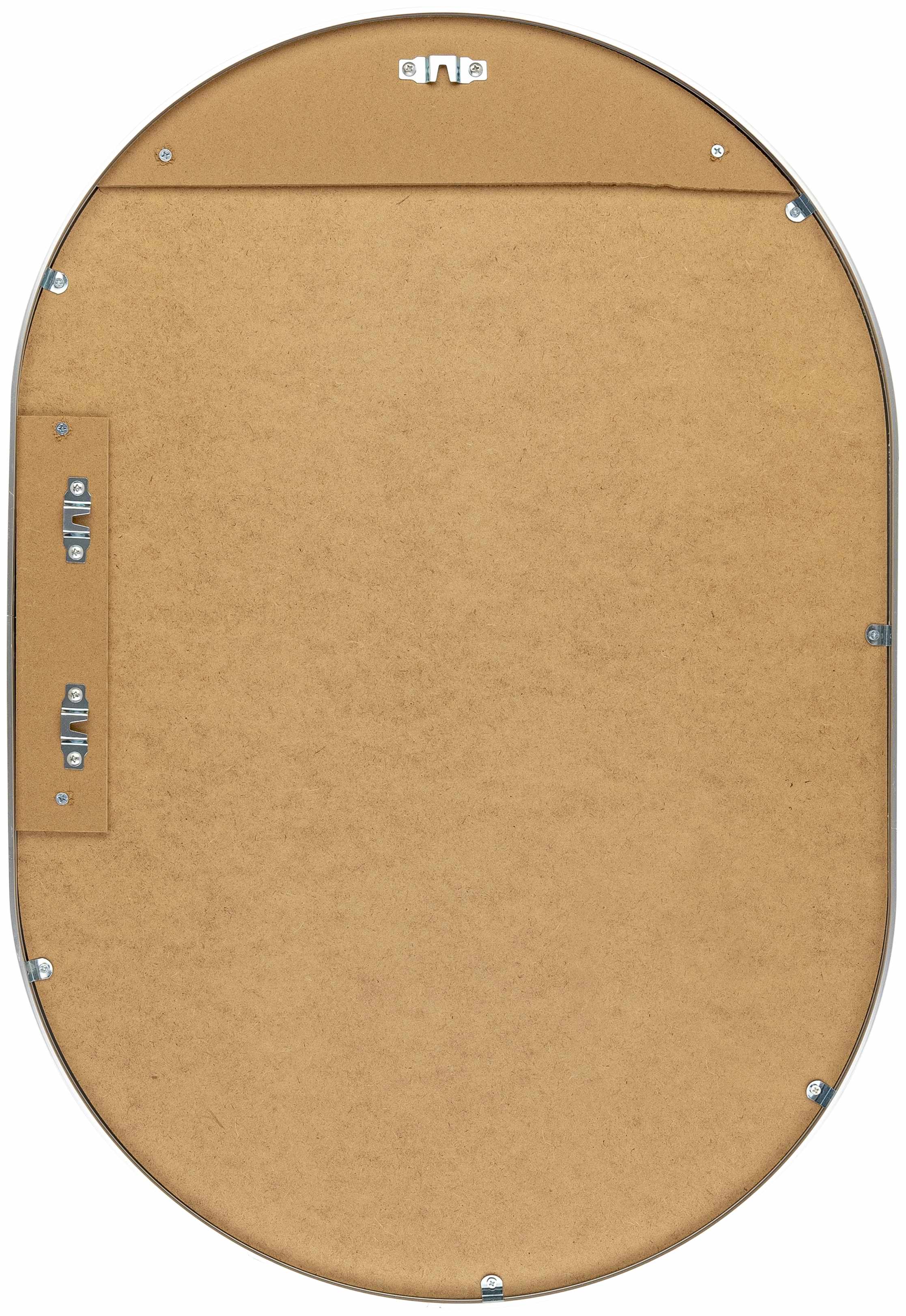 Hagenburg Silver Iron Frame Mirror - Image 4
