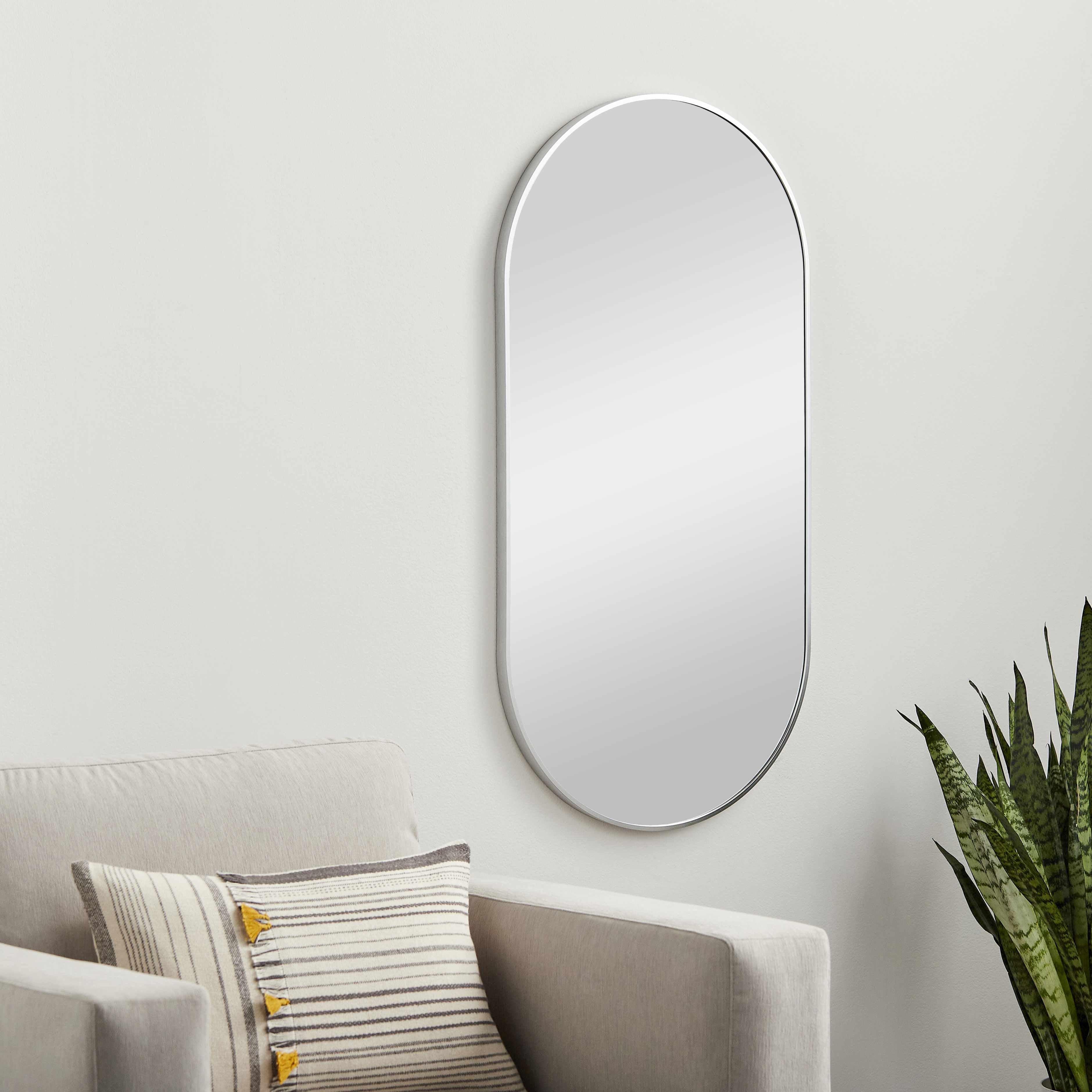 Hagenburg Silver Iron Frame Mirror - Image 9