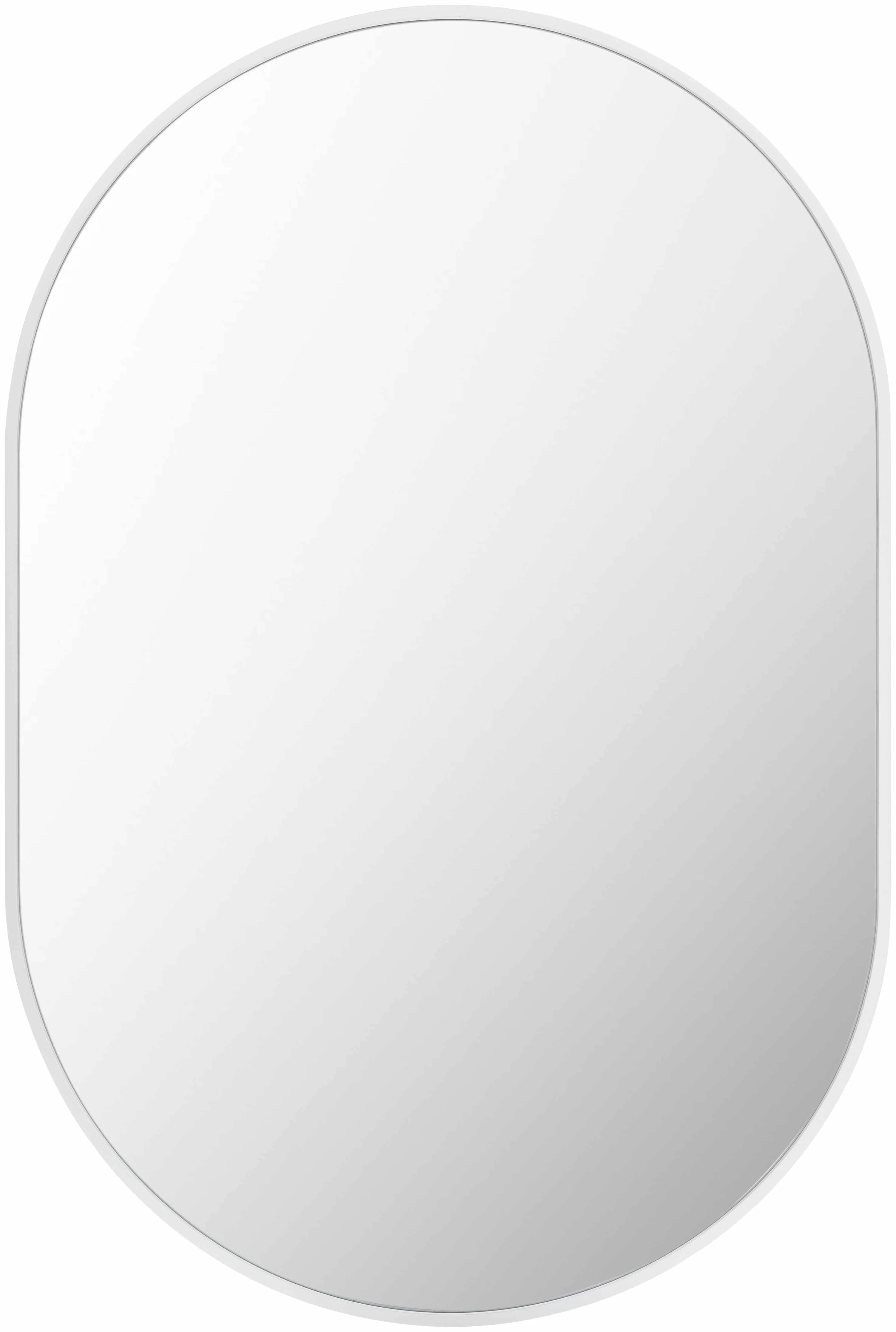 Hagenburg White Iron Frame Mirror - Image 9