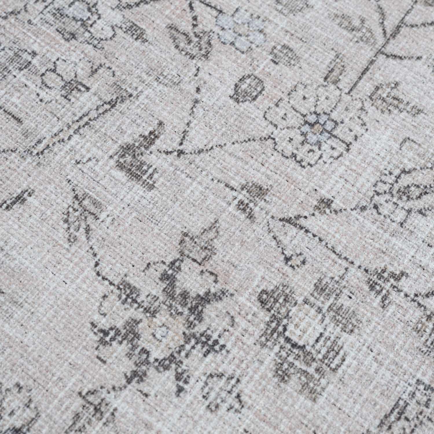 Haile Green & Pink Washable Area Rug - Image 15