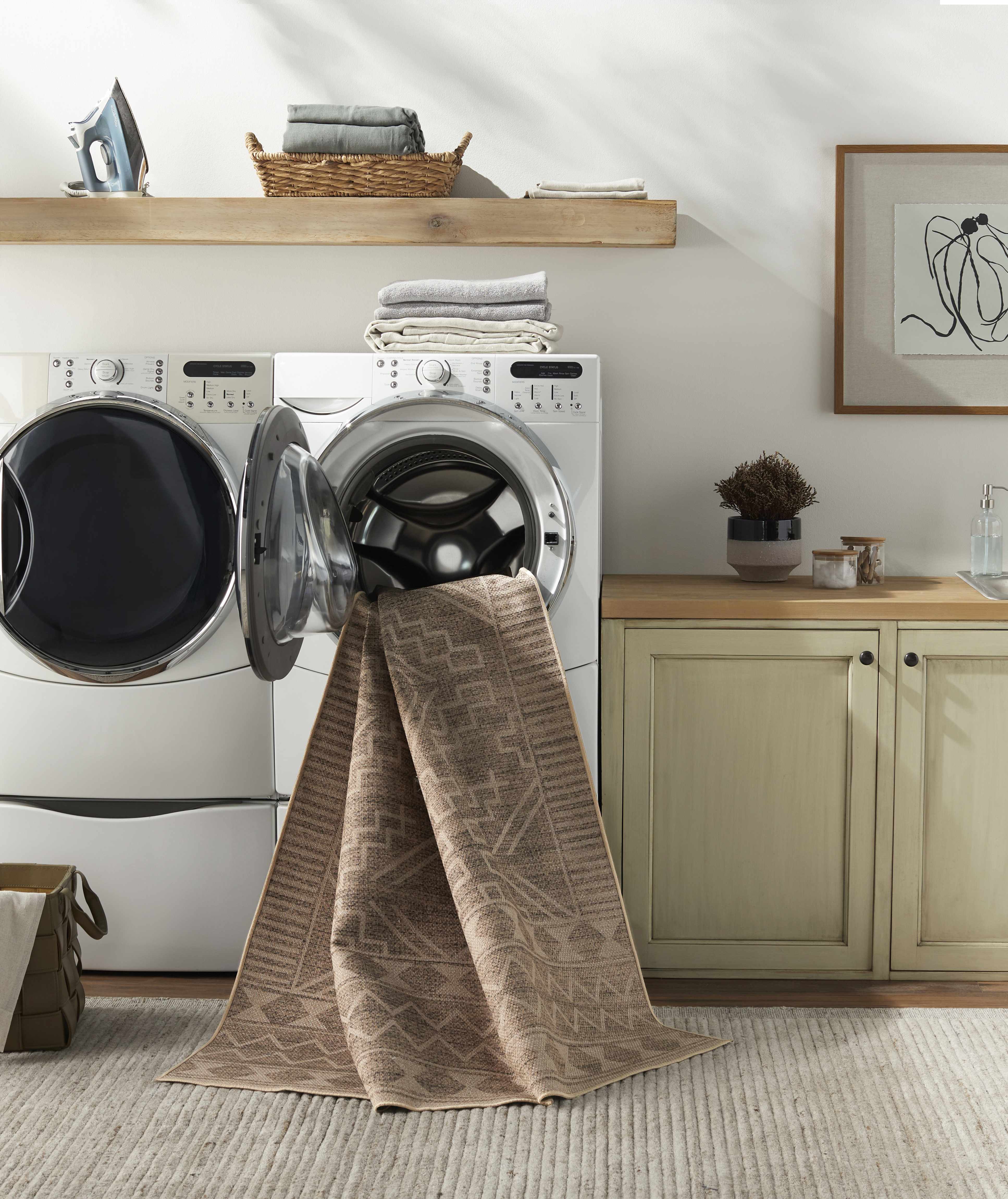 Halle Beige Washable Area Rug - Clearance - Image 10