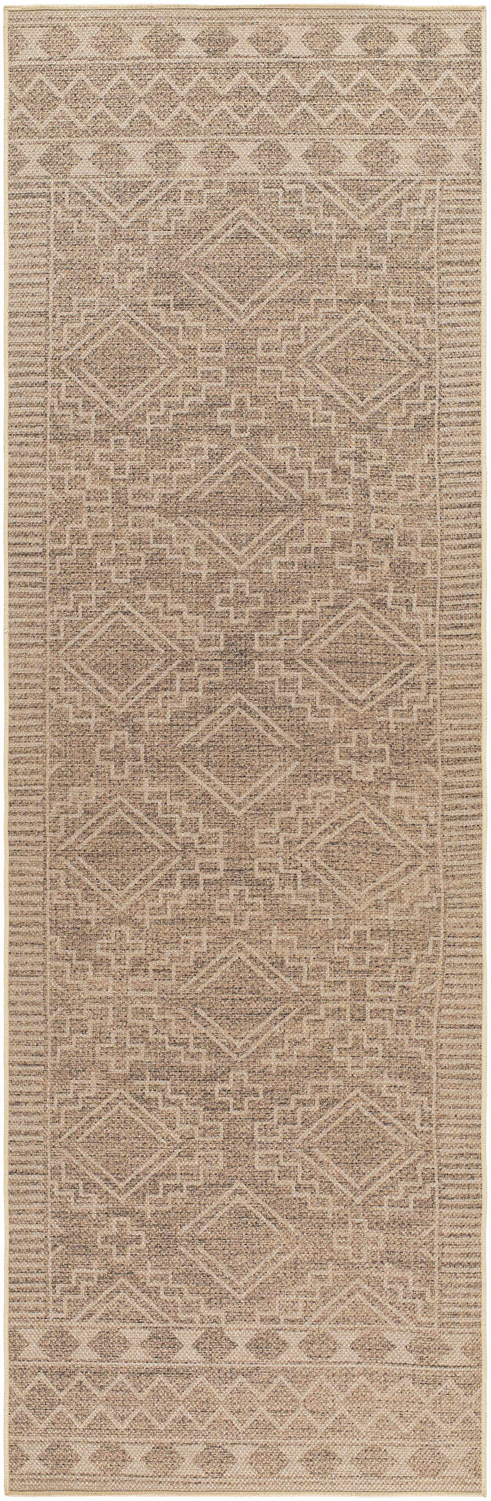 Halle Beige Washable Area Rug - Clearance - Image 14