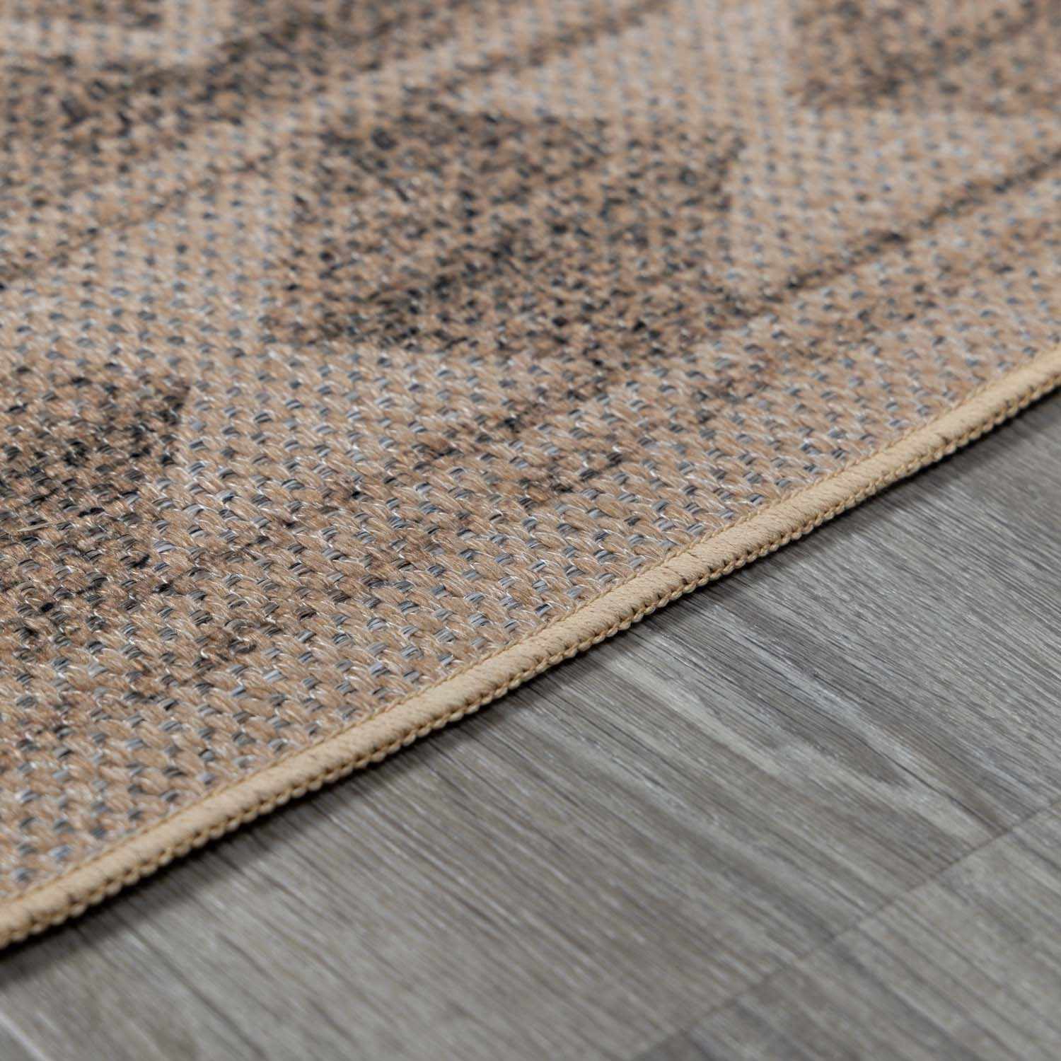 Halle Beige Washable Area Rug - Clearance - Image 8