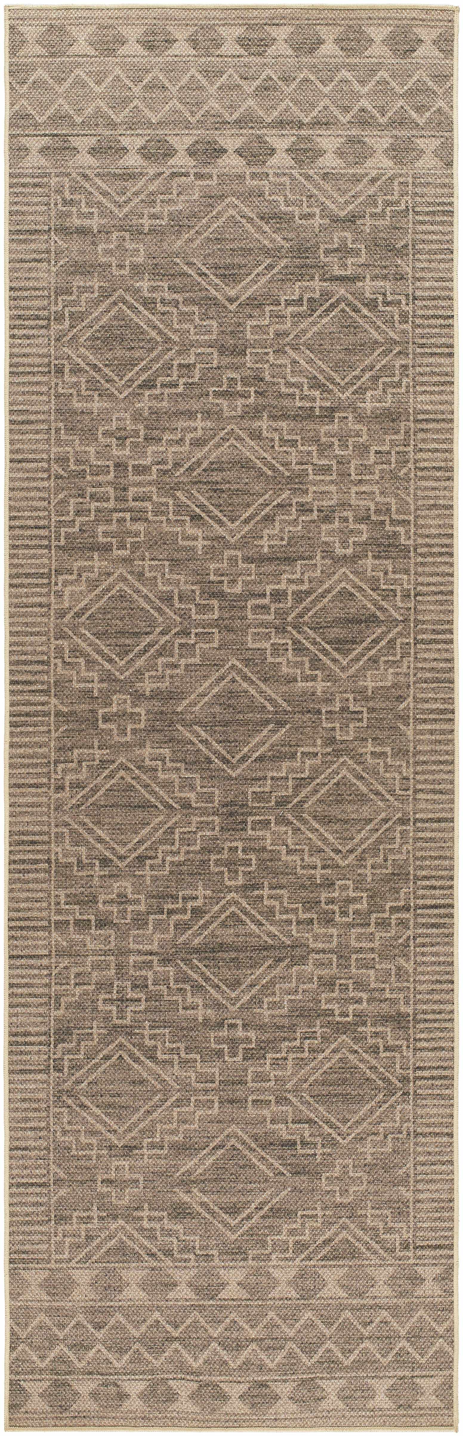 Halle Tan Washable Area Rug - Clearance - Image 15