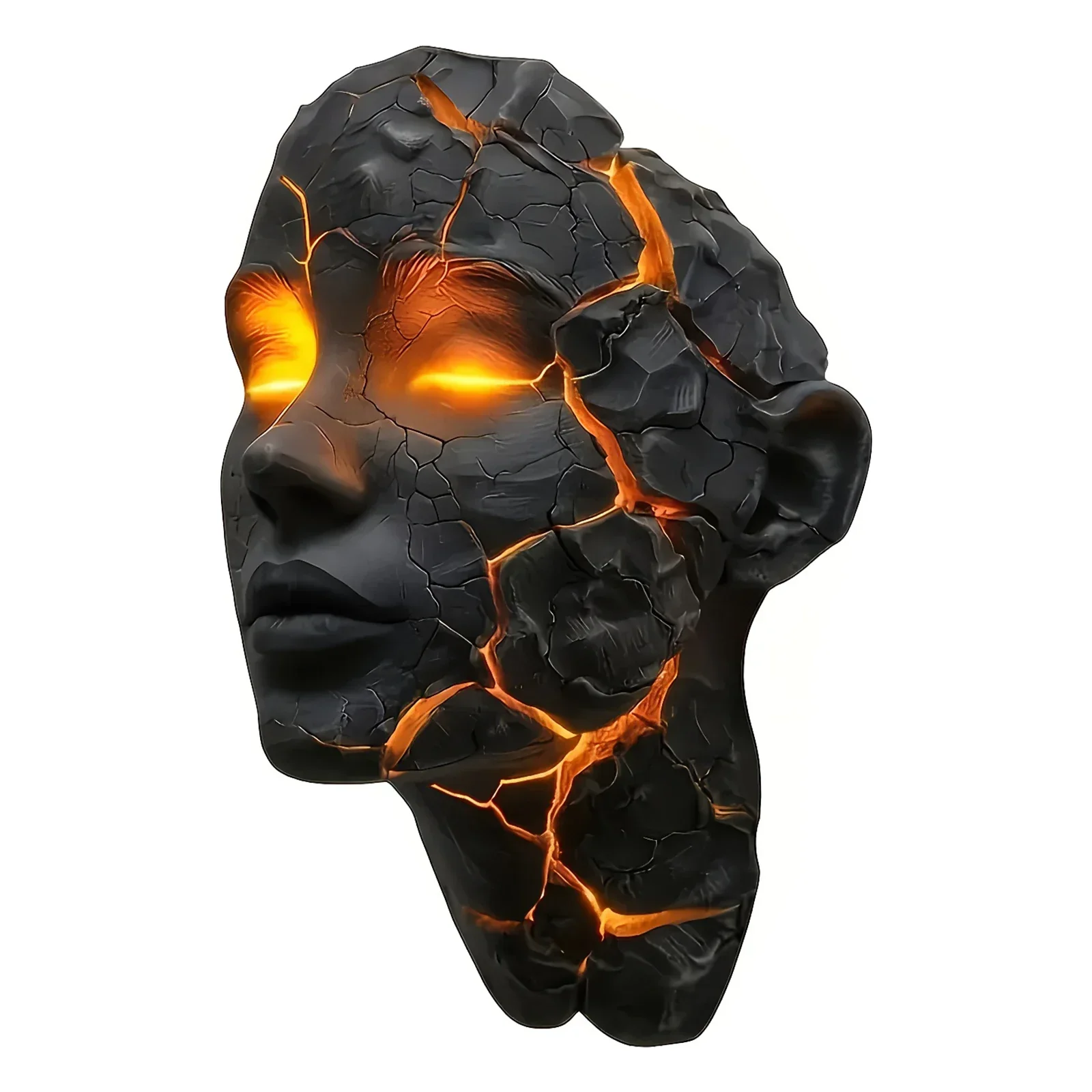 Halloween LED Broken Soul Wall Lamp Night Light Bathroom Reading Studying Hallway - Image 7
