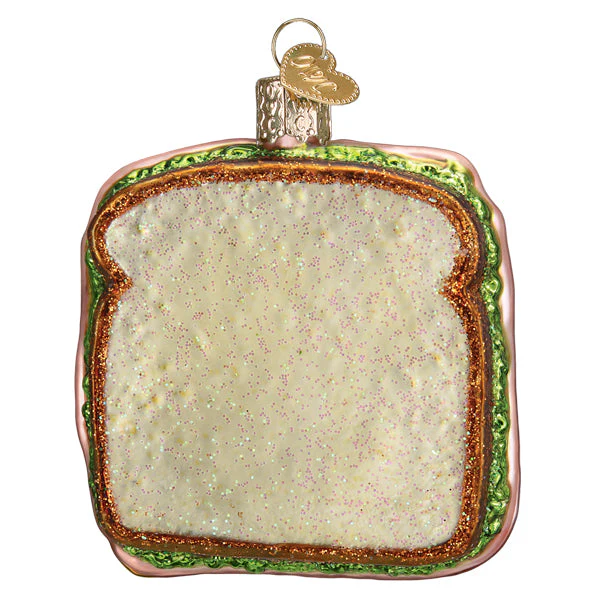 Ham And Cheese Sandwich Christmas Ornament - Image 3