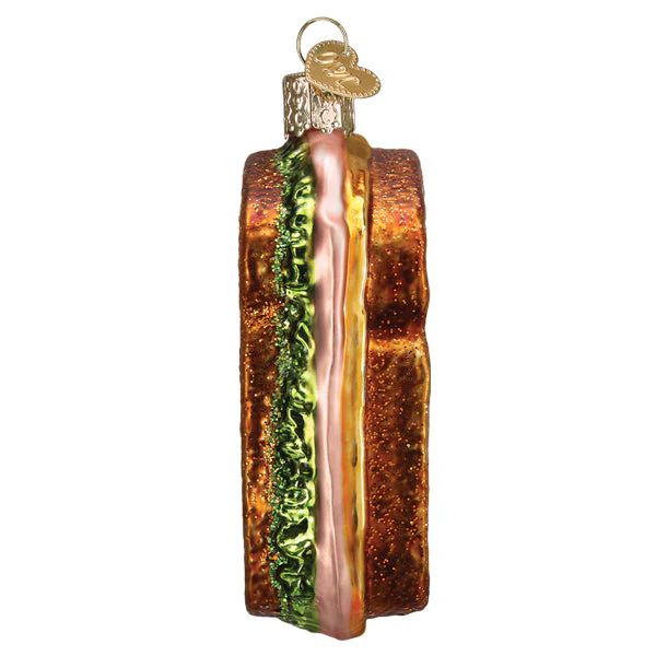 Ham And Cheese Sandwich Christmas Ornament - Image 5