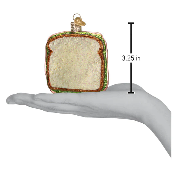 Ham And Cheese Sandwich Christmas Ornament - Image 6