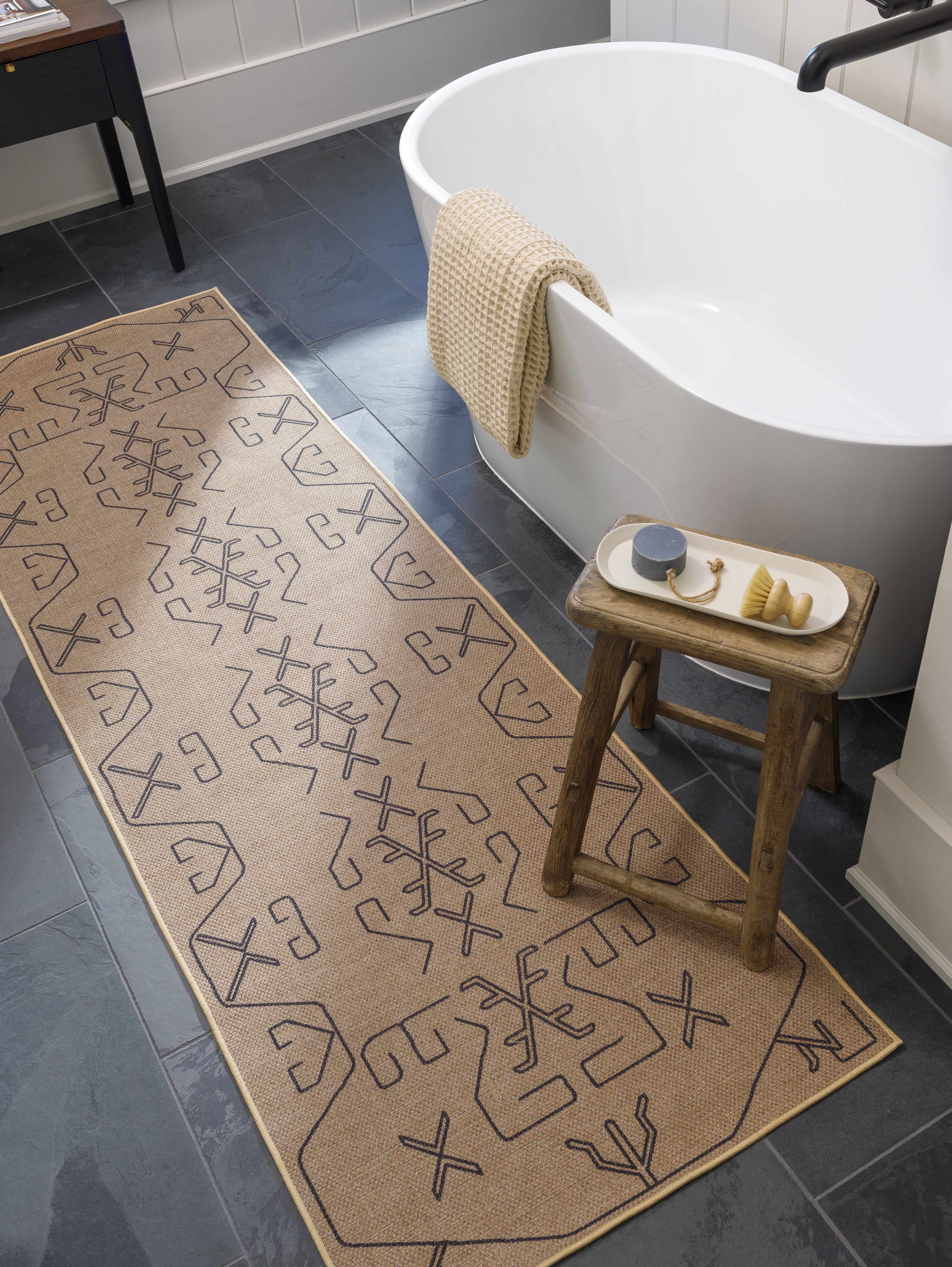 Hamid Washable Jutely Rug - Clearance - Image 8