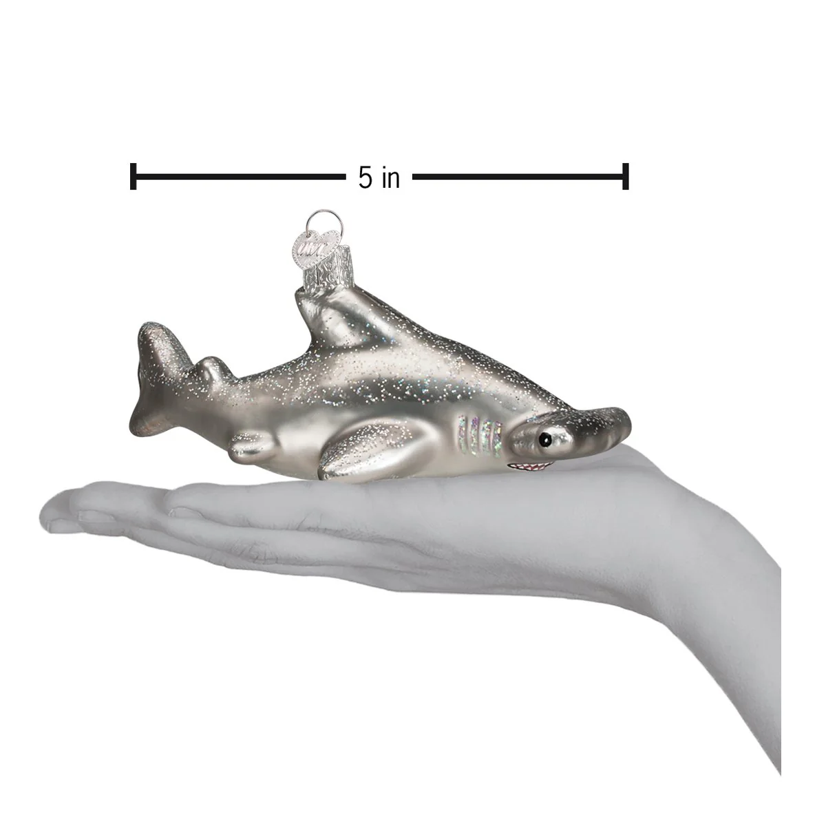 Hammerhead Shark Figurine by Old World Christmas - Image 5