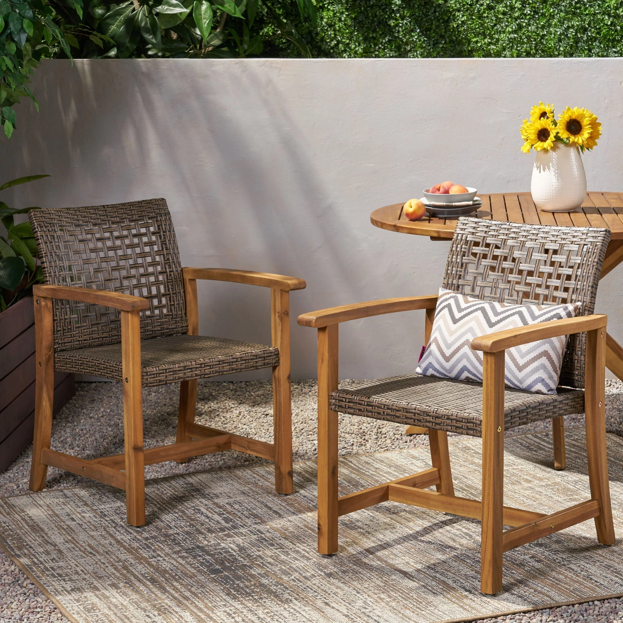 Hampton - Dining Chair (Set of 2) - Brown - Image 2