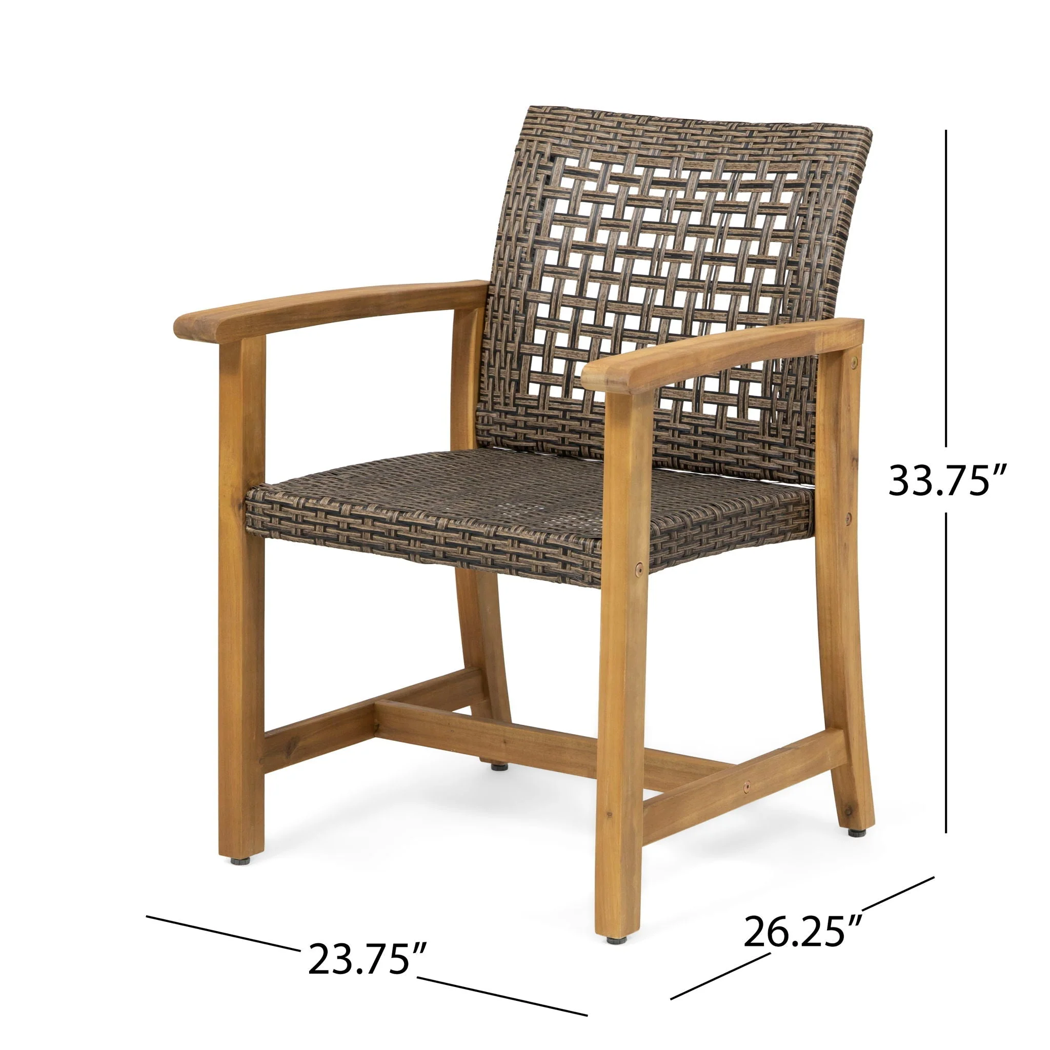 Hampton - Dining Chair (Set of 2) - Brown - Image 3