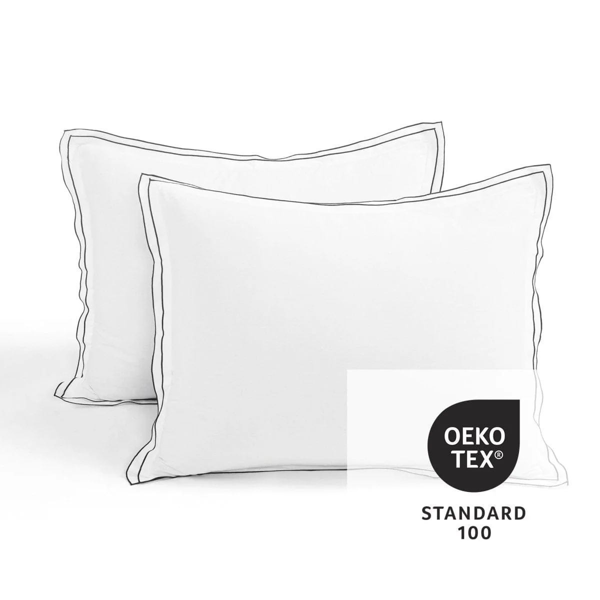 Hampton Double Flange Embroidered Contrast Edge Comforter Set - Image 12