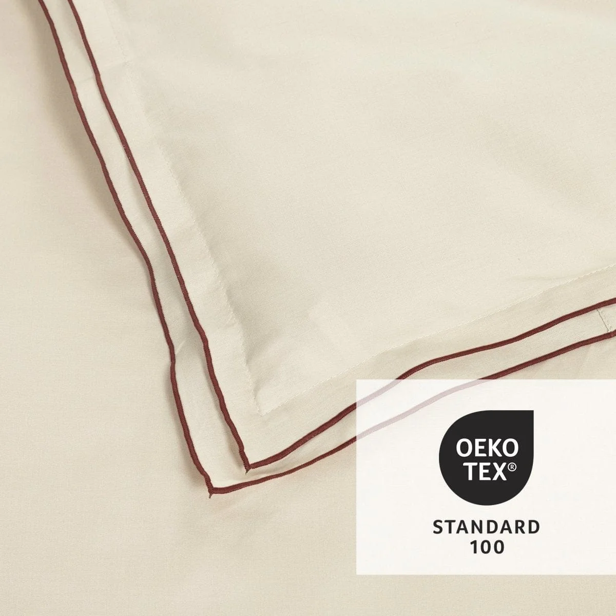 Hampton Double Flange Embroidered Contrast Edge Duvet Cover Set - Image 22