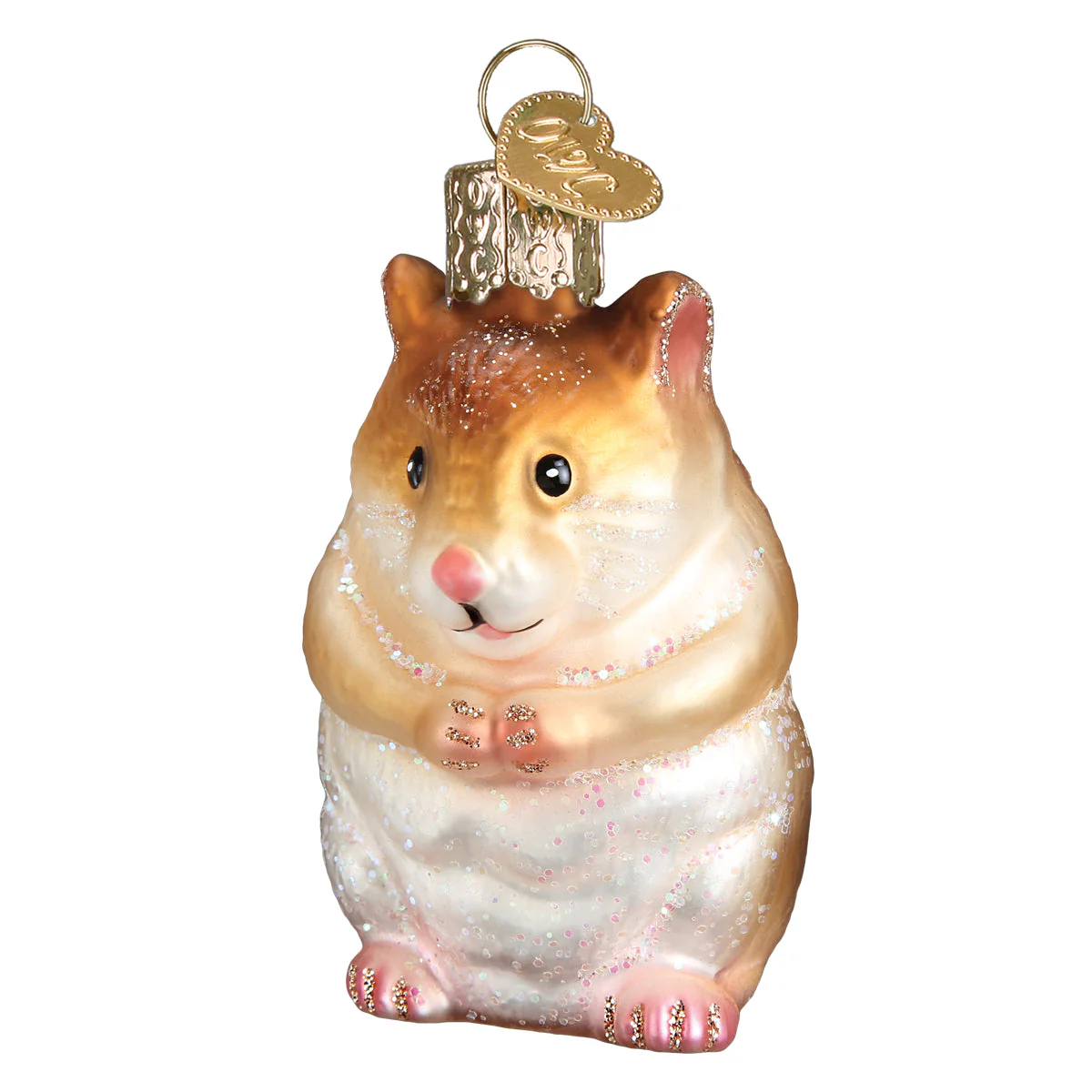 Hamster Ornament by Old World Christmas - Image 2